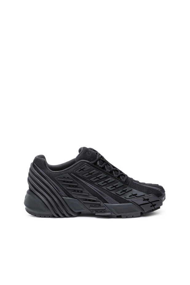 S-Prototype Low - Sneakers in mesh and rubber