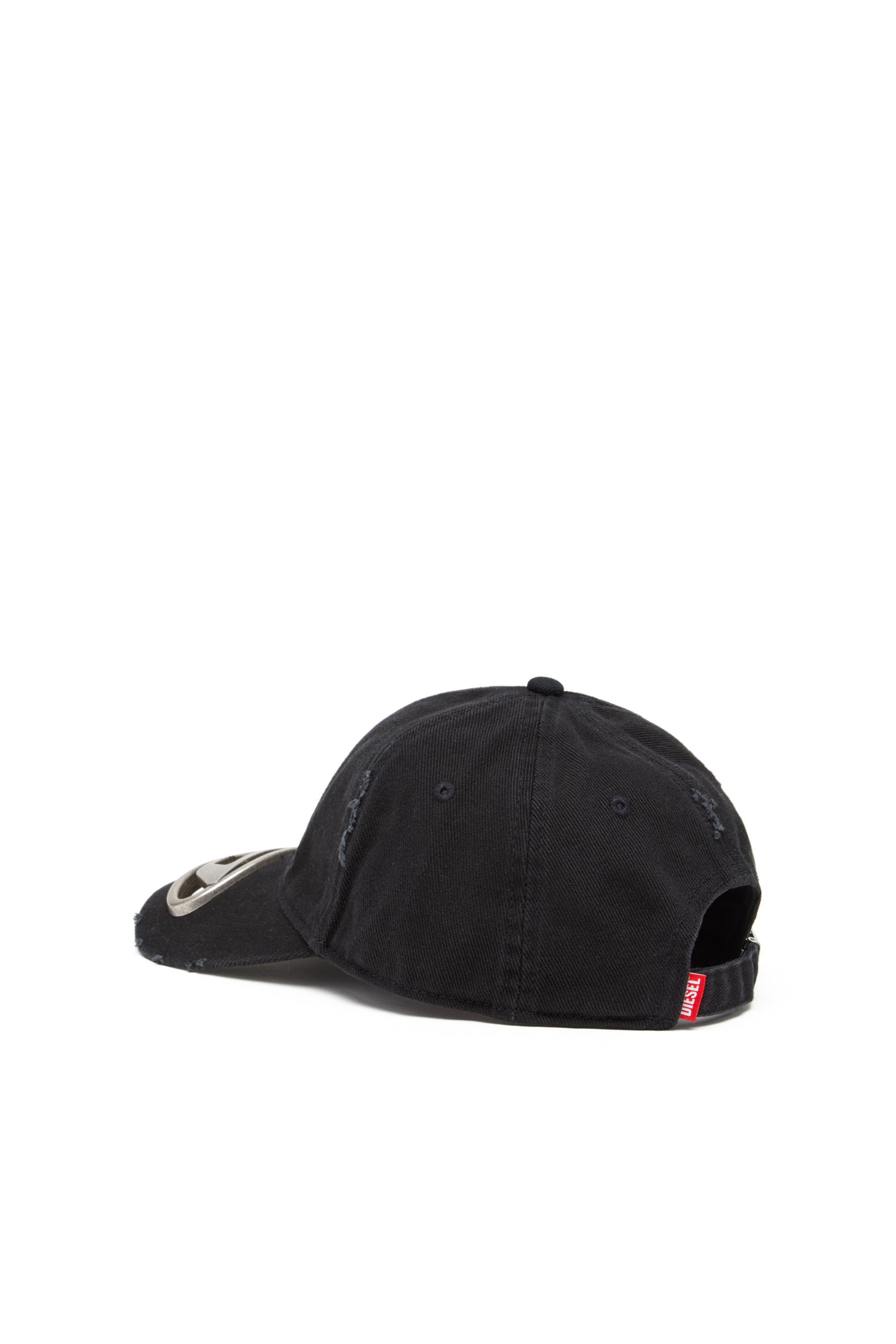 Men's Baseball cap with metal Oval D plaque | Diesel C-BEAST-A1
