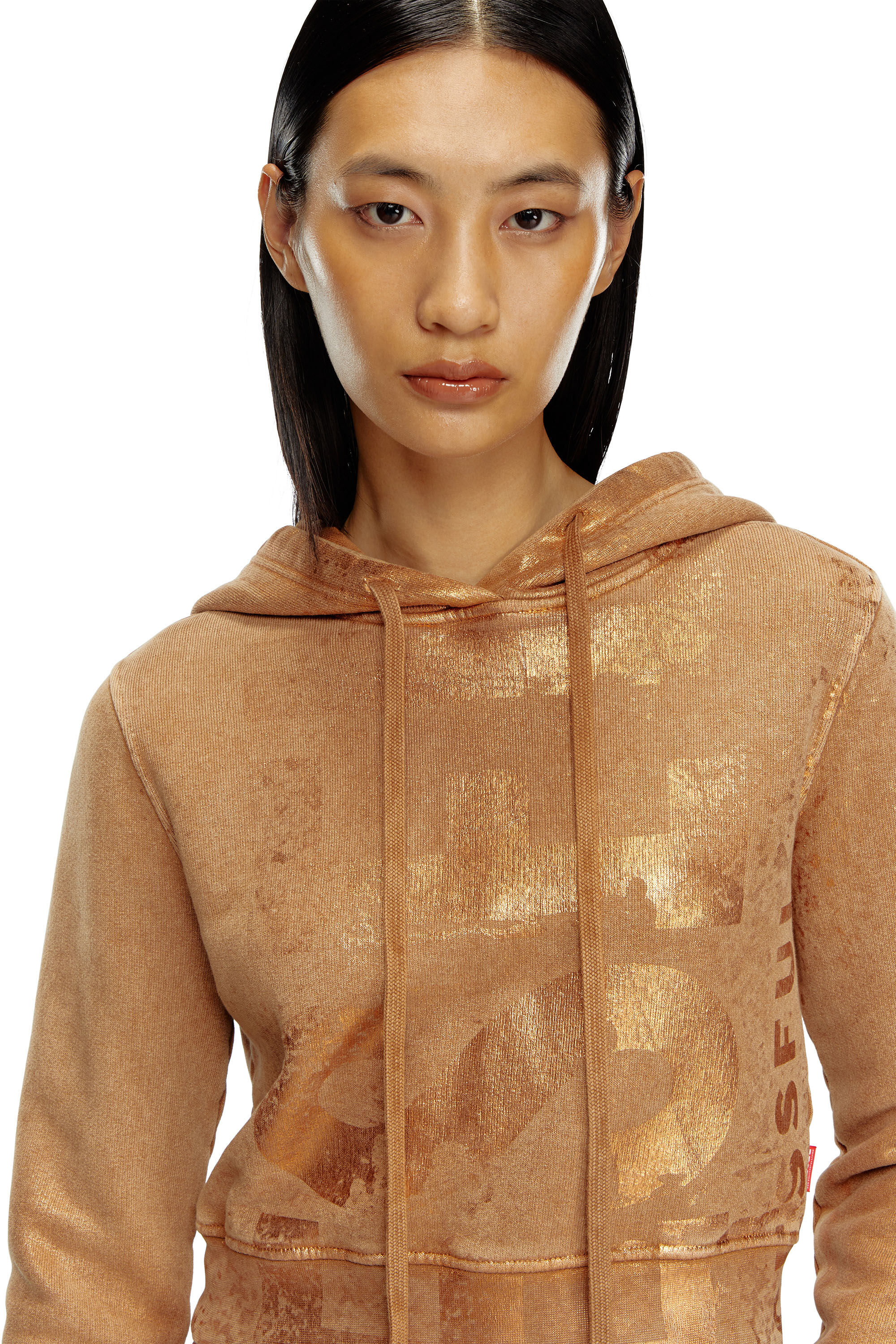 Diesel - F-SLIMMY-HOOD-P6, Light Brown - Image 5