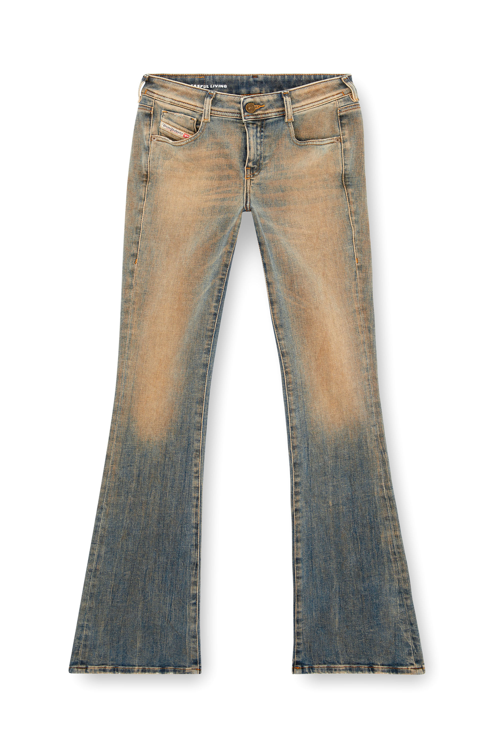Diesel - Woman's Bootcut Jeans 1969 D-Ebbey 09J23, Medium blue - 2