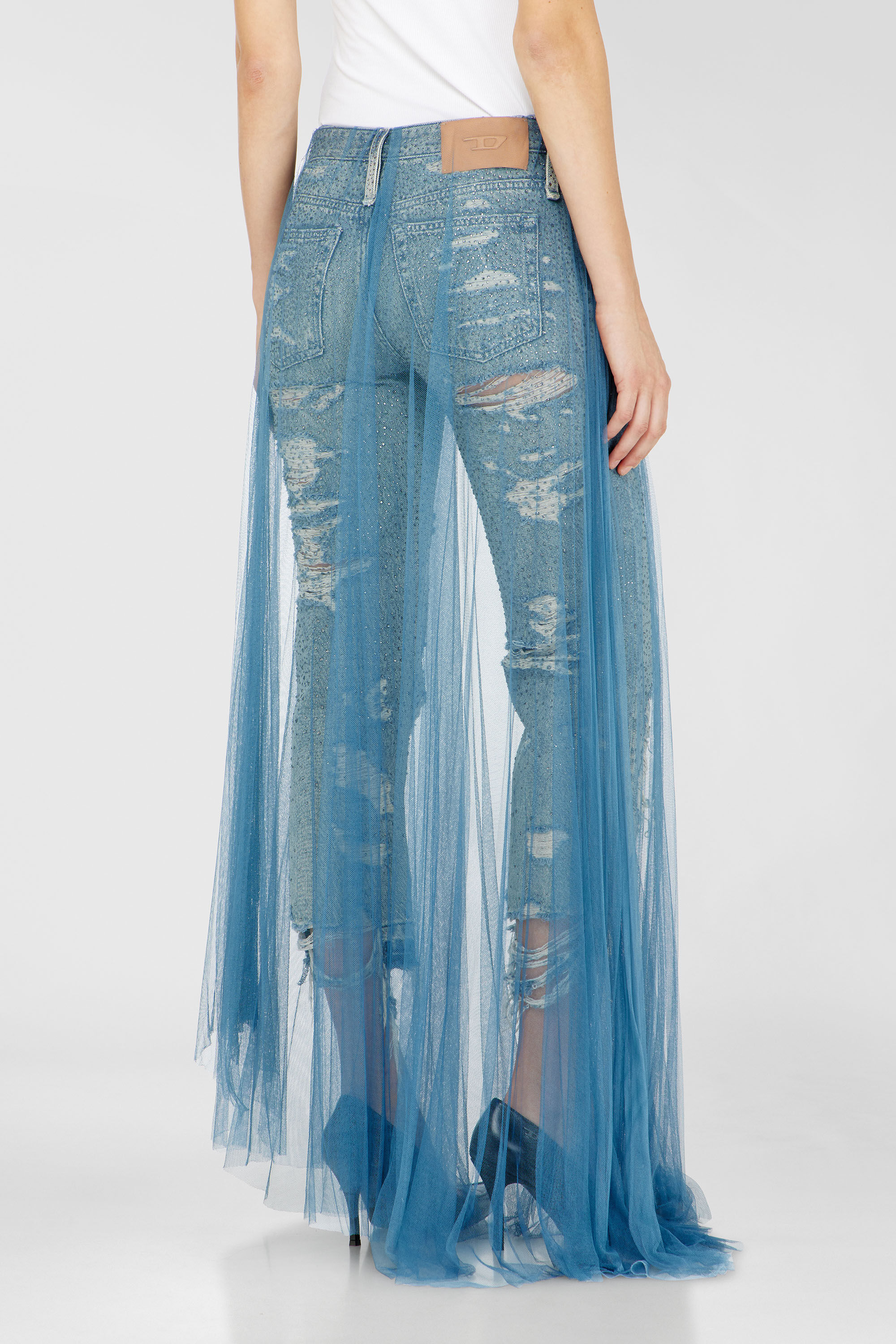 Diesel - Woman's Regular Jeans D-Aisi 0DBER, Medium blue - 5