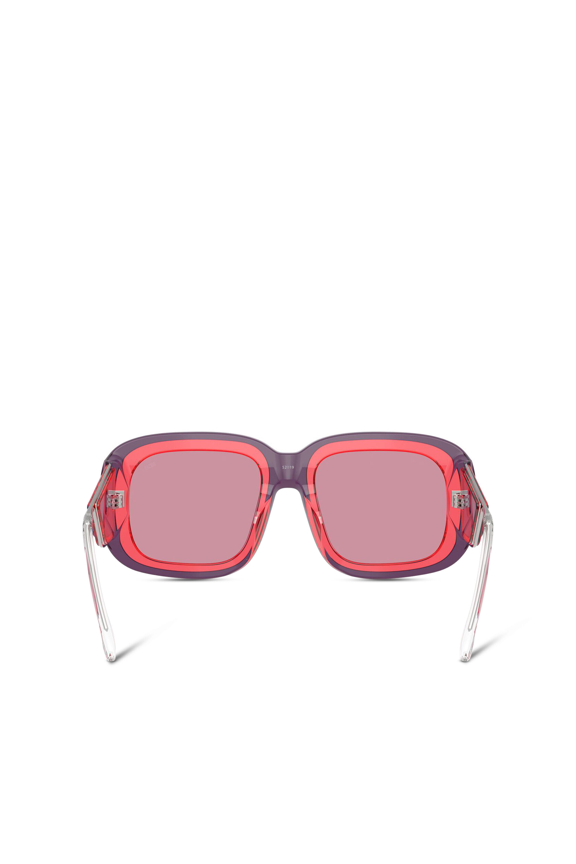 Diesel - 0DL2015U, Unisex's Square sunglasses in Pink - 3