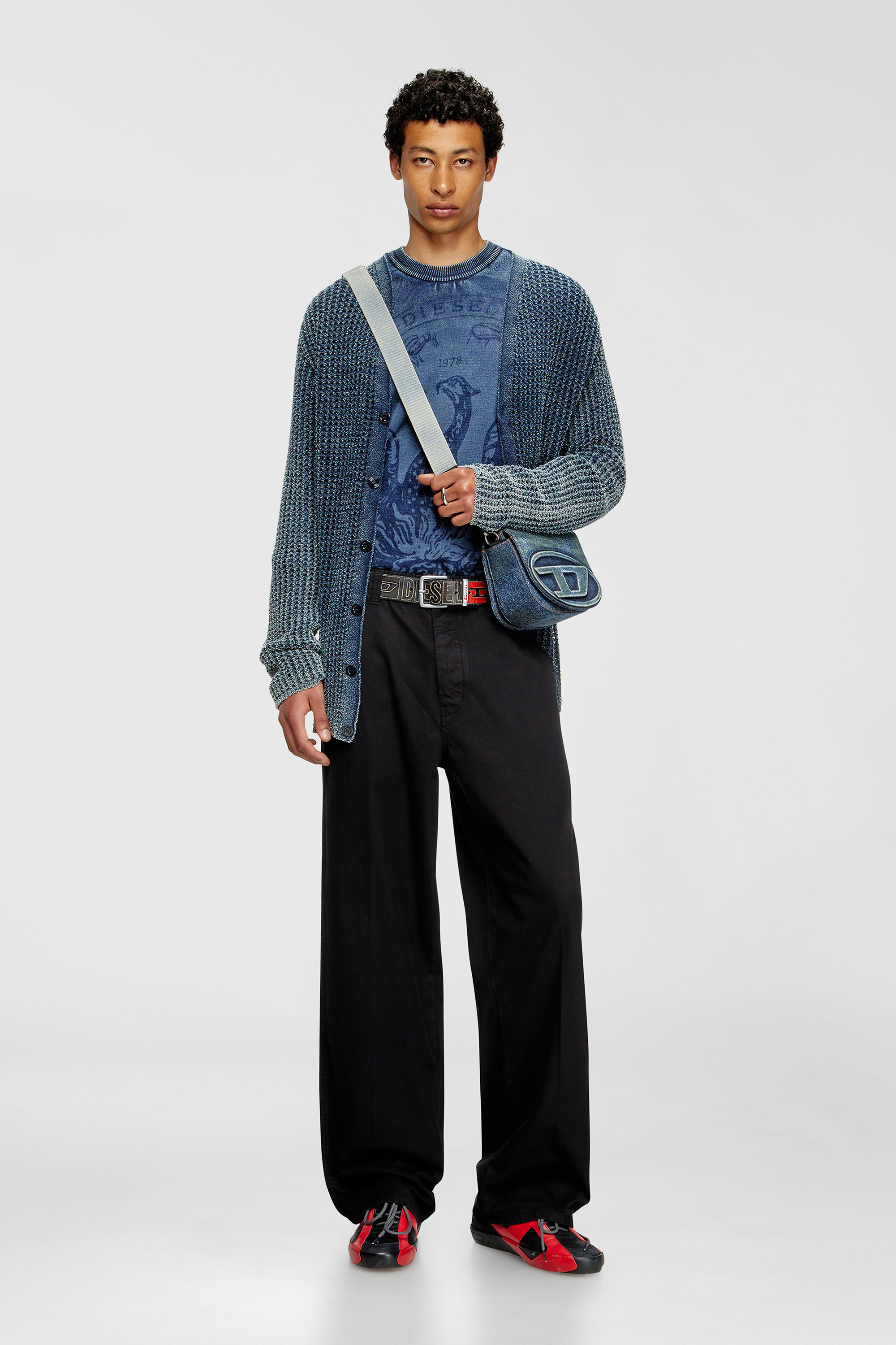 Diesel - P-HANT-CHINO, Man's Chino pants in Black - 1