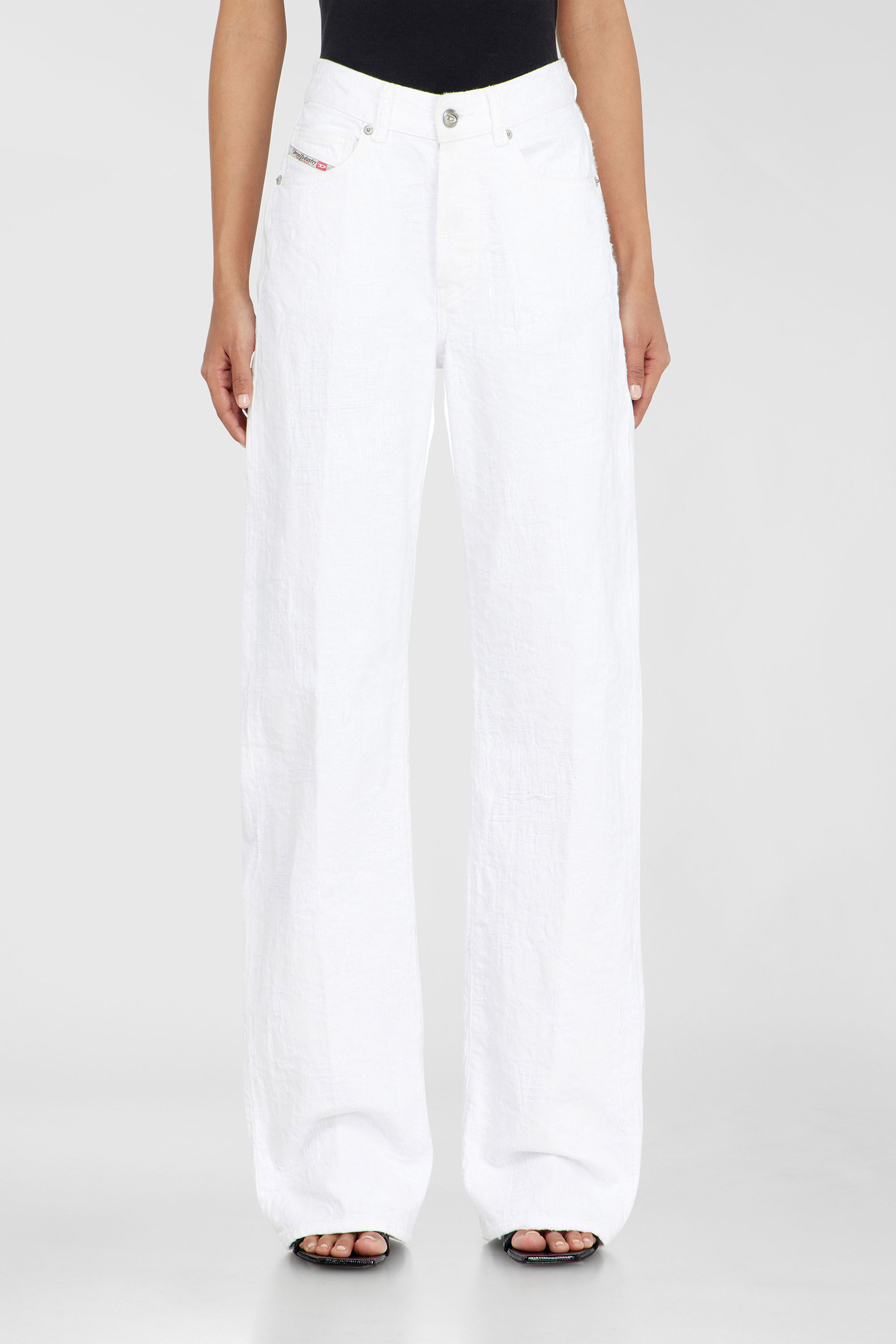 Diesel - Woman's Regular Jeans 1971 D-Sent 007EX, White - 4
