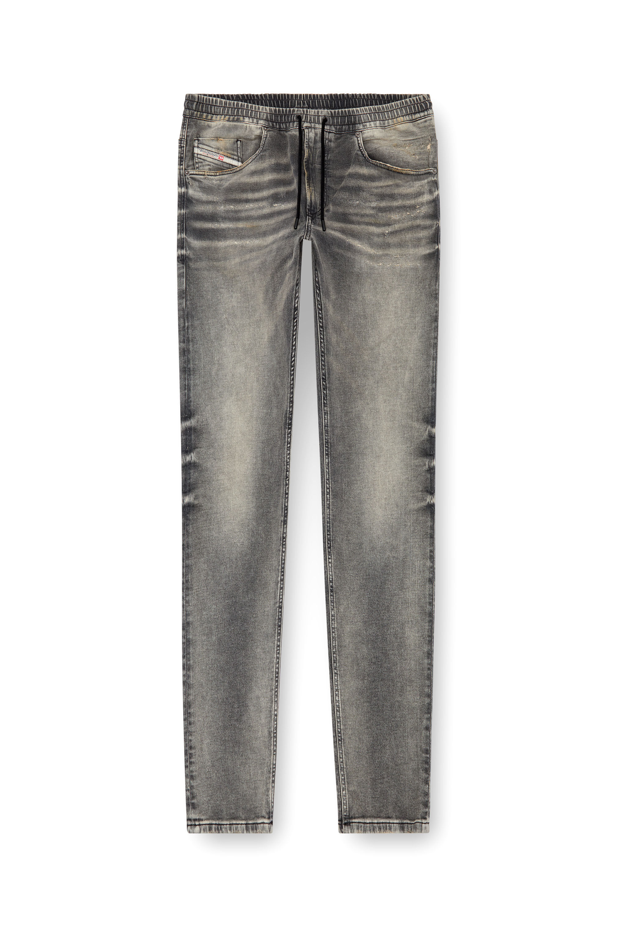 Diesel - Man Tapered 2030 D-Krooley Joggjeans® 068LQ, Grey - Image 2