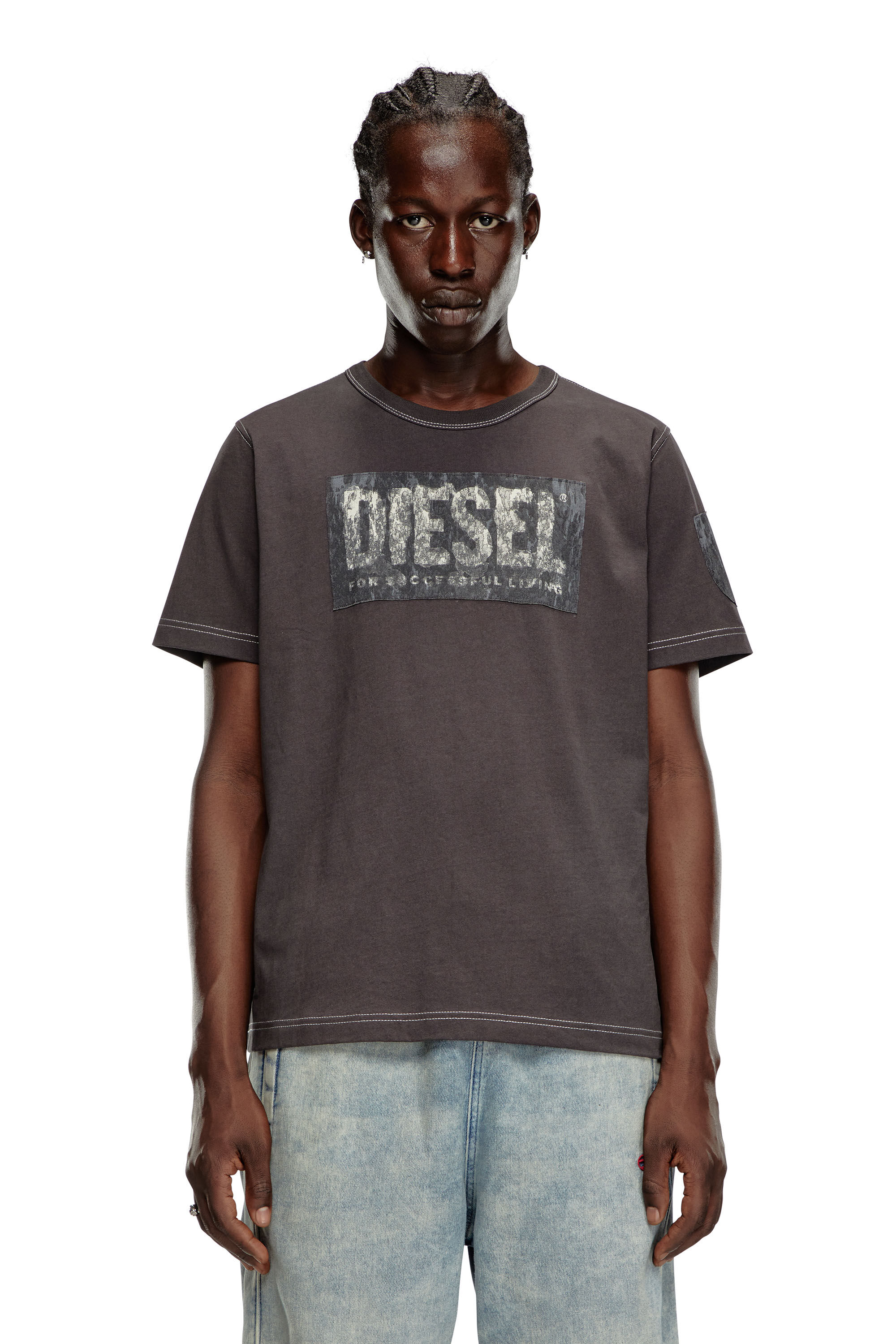 Diesel - T-ADJUST-Q1, Grey - Image 3