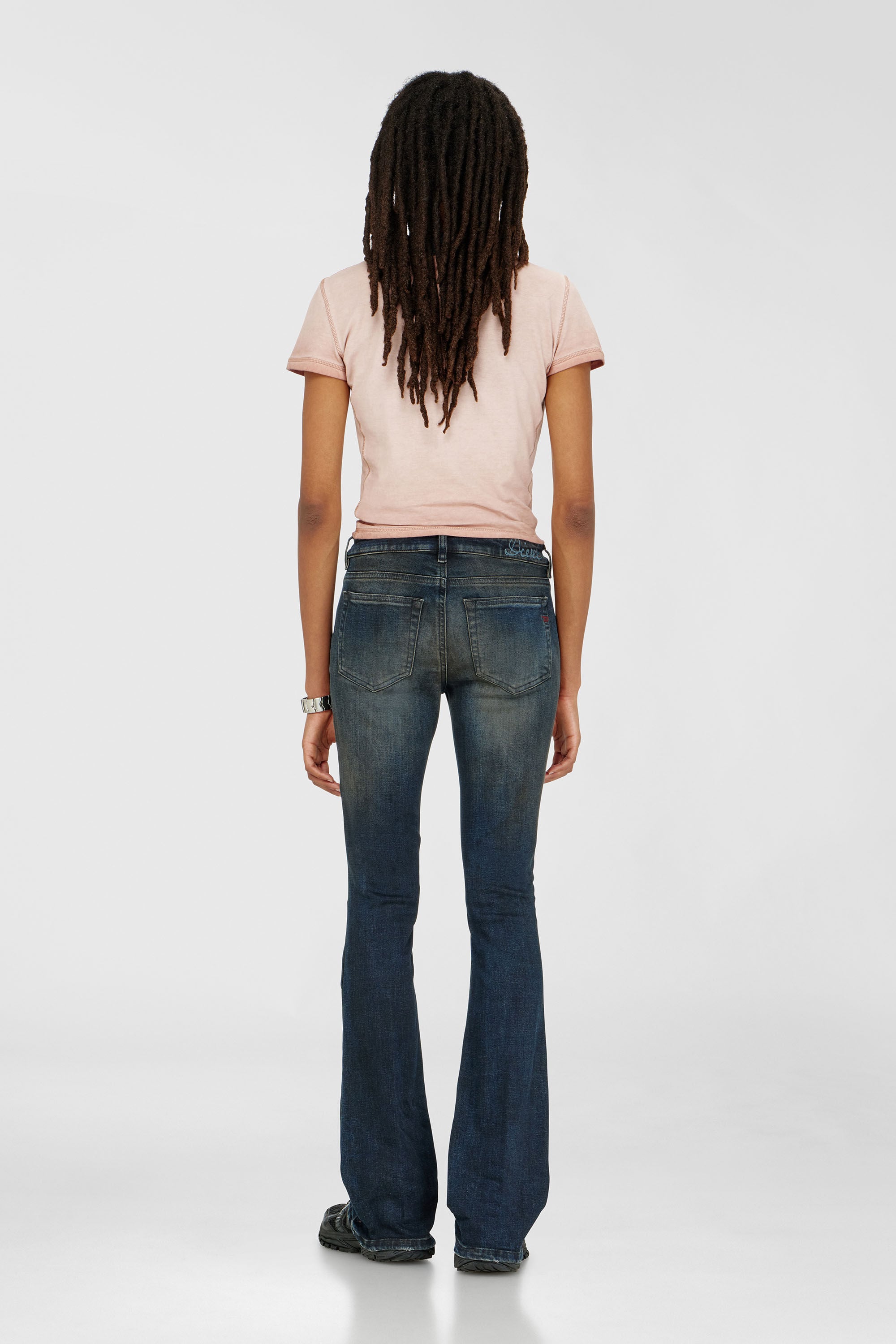 Diesel - Woman's Bootcut Jeans 1969 D-Ebbey 09P69, Dark Blue - 3