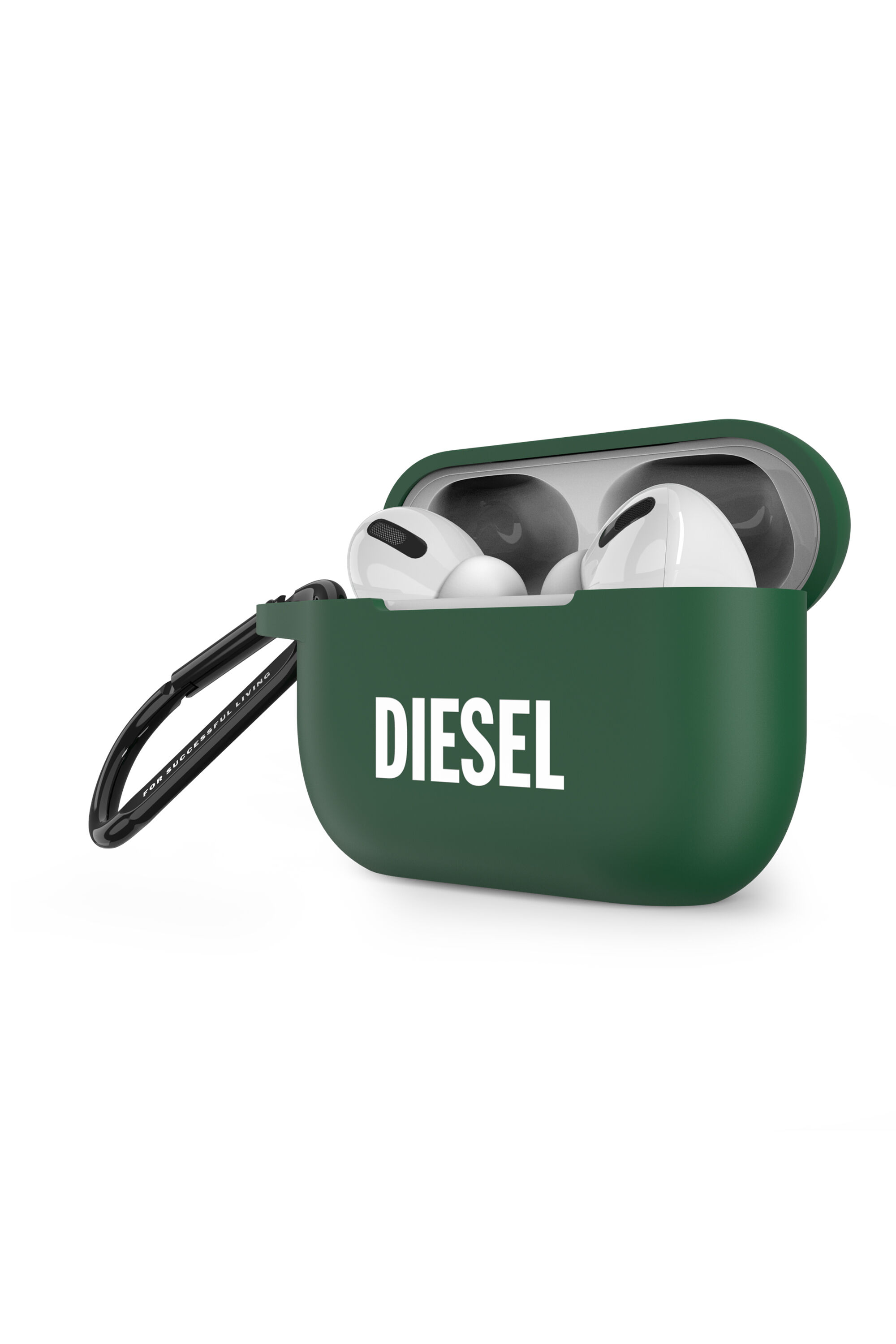 Diesel - 49671 MOULDED CASE, Unisex Airpodcase silicone for AirPods pro in Green - Image 3