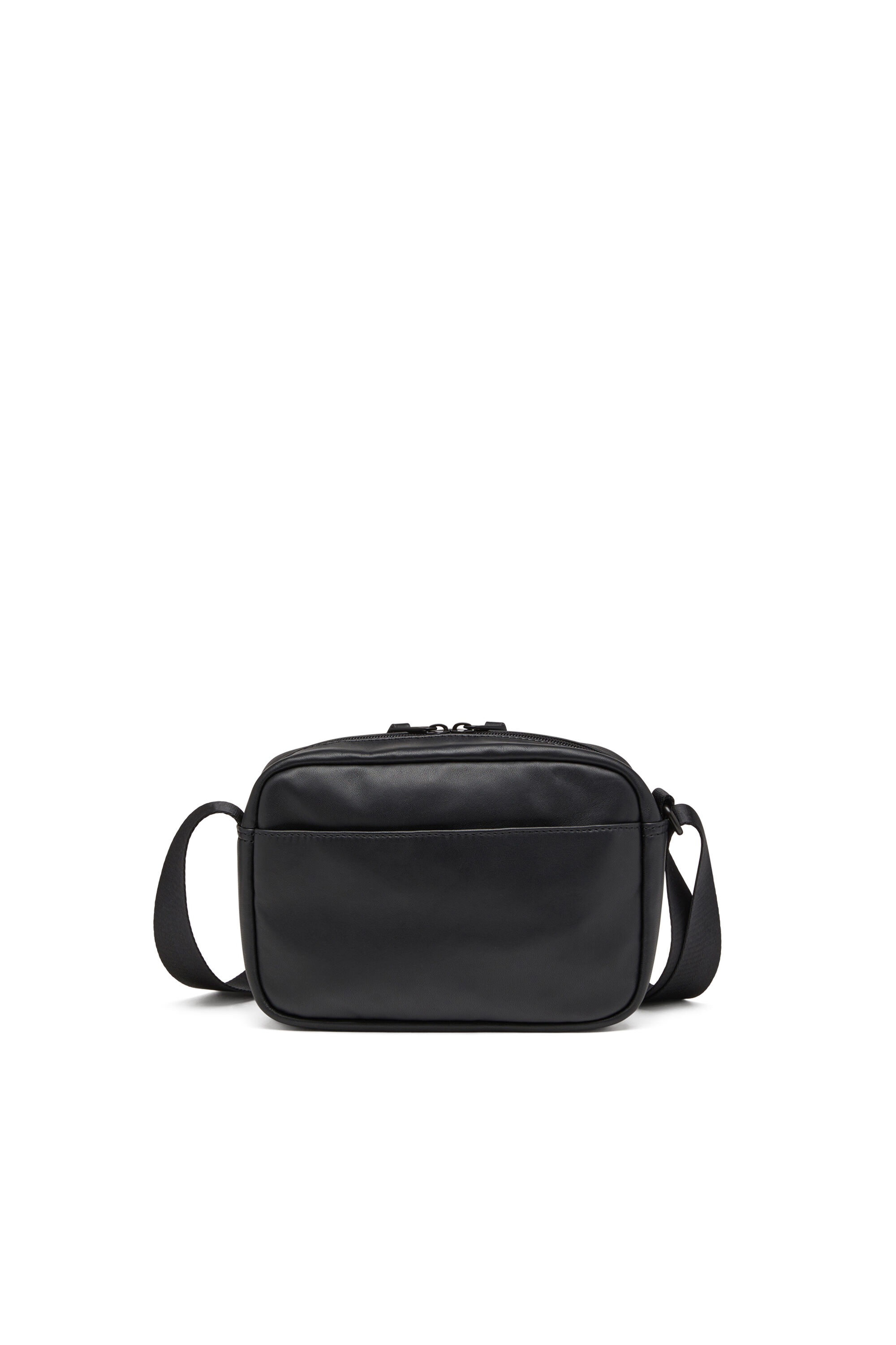 Diesel - RAVE CAMERA BAG X, Man's Rave-Camera bag in nappa leather in Black - 3