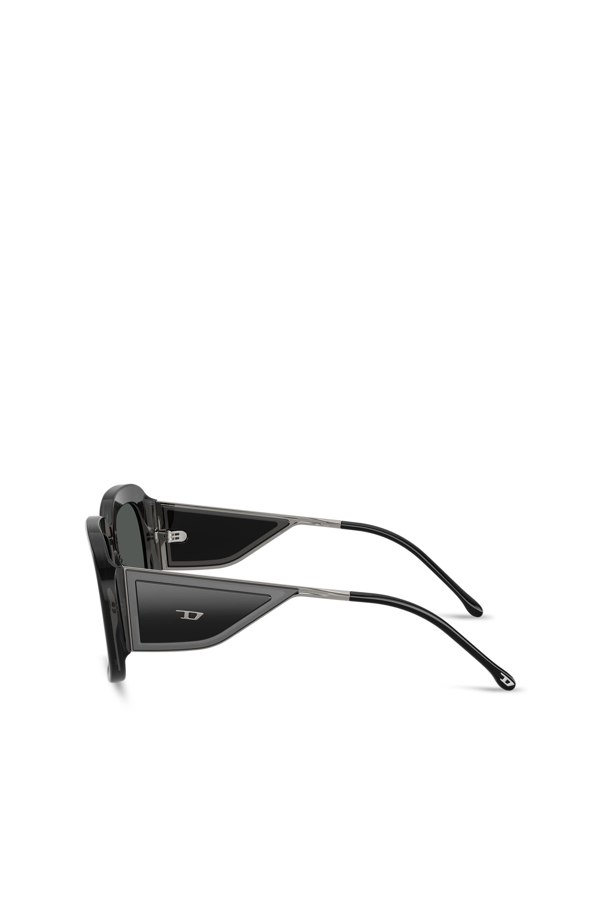 Diesel - 0DL2015U, Unisex's Square sunglasses in Black - 2