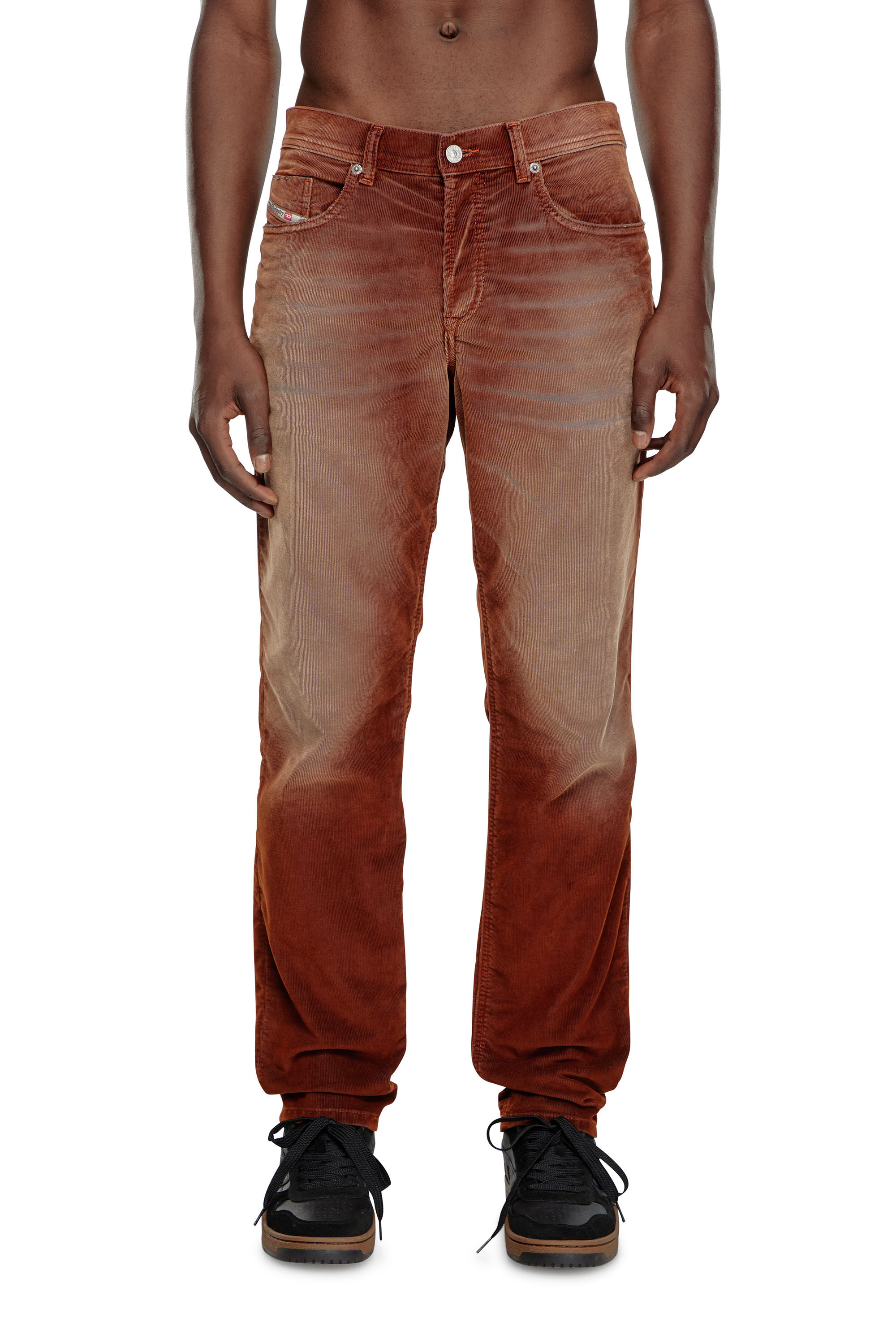 Diesel - Man Tapered Jeans 2023 D-Finitive 003II, Brown - Image 3