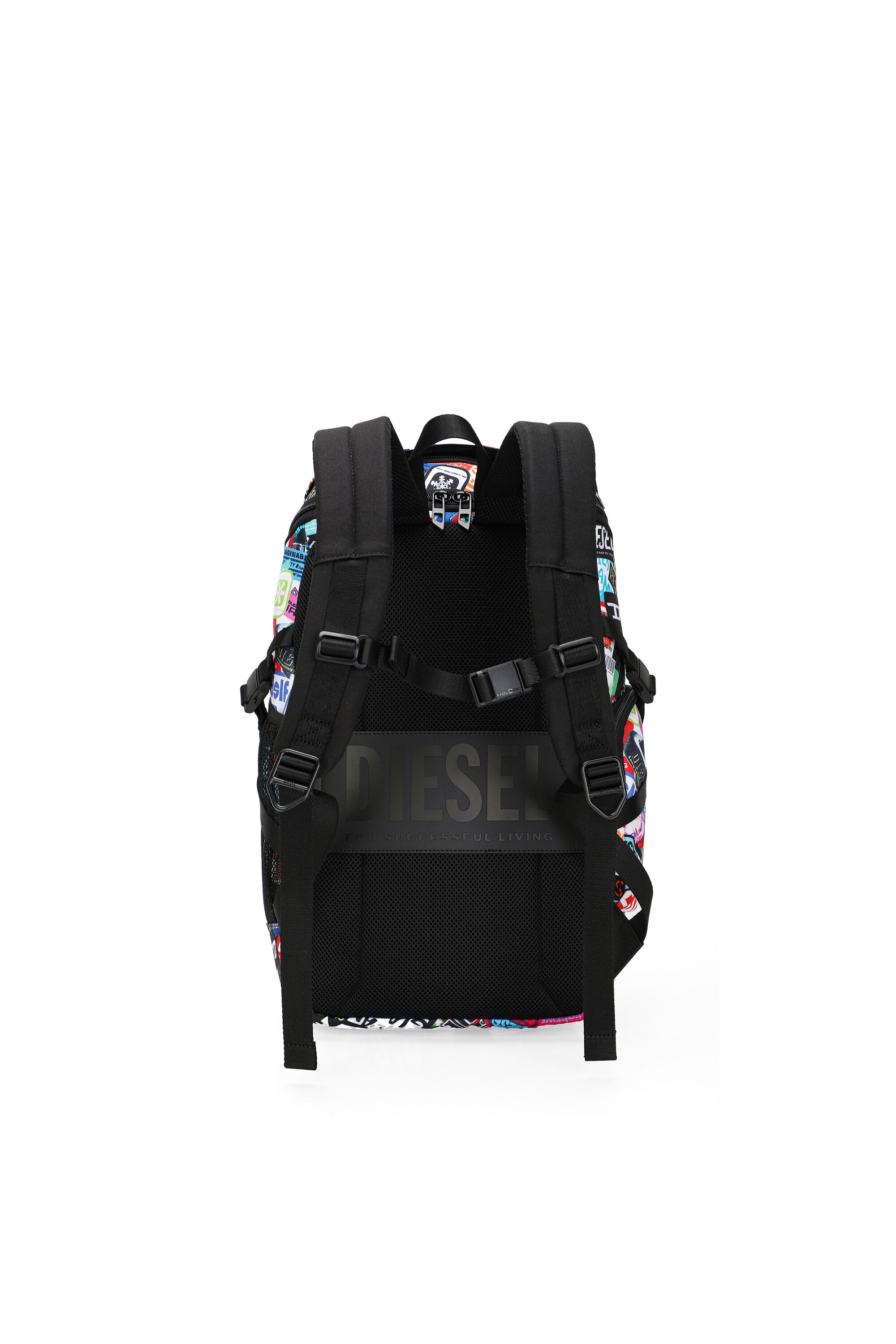 Diesel - DIESEL PC PRINTED BACKPACK-STICKERS- DSB, Unisex's Multifunctional backpack with stickers in Multicolor - 2