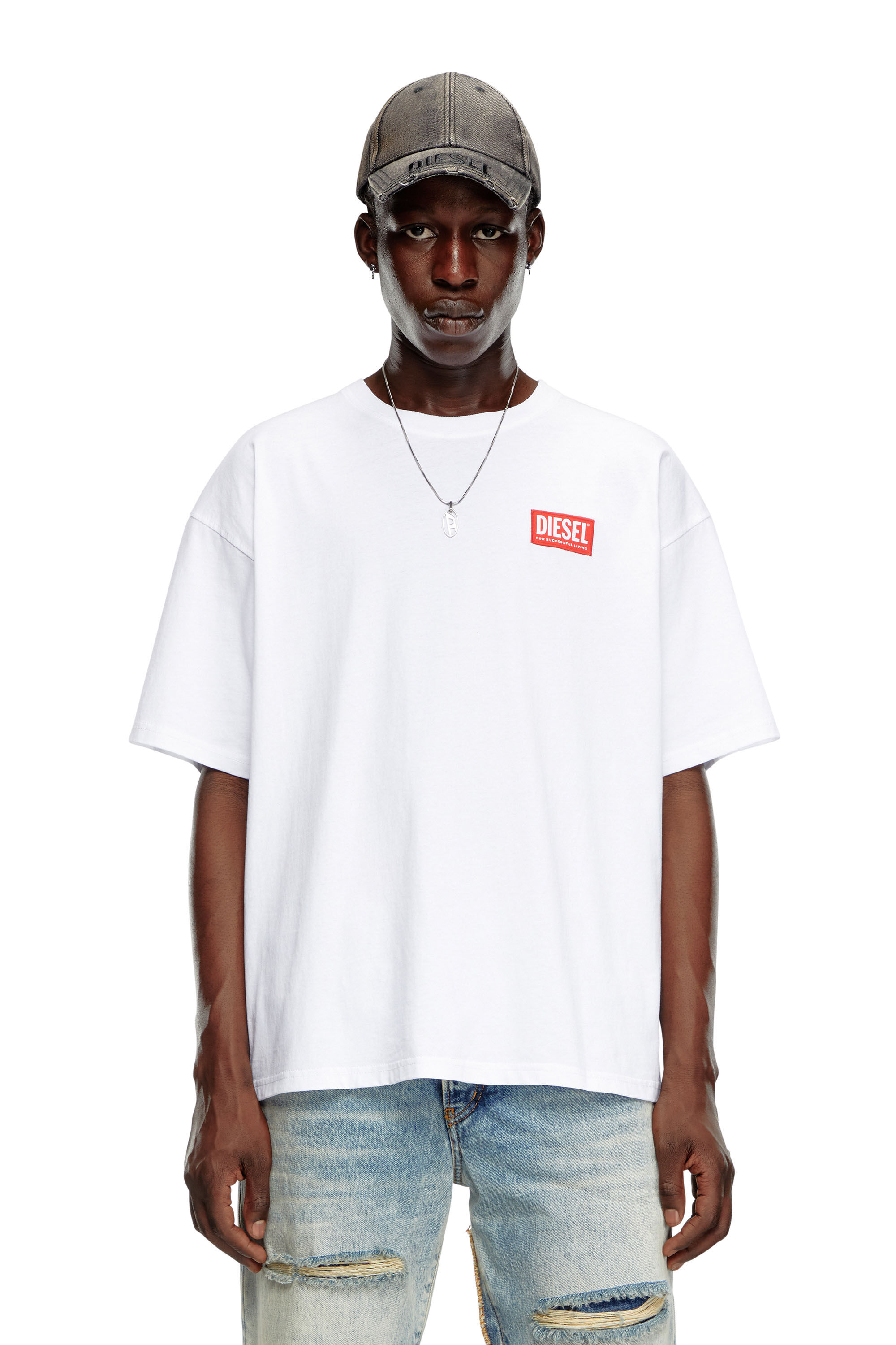 Diesel - T-BOXT-LAB, White - Image 3