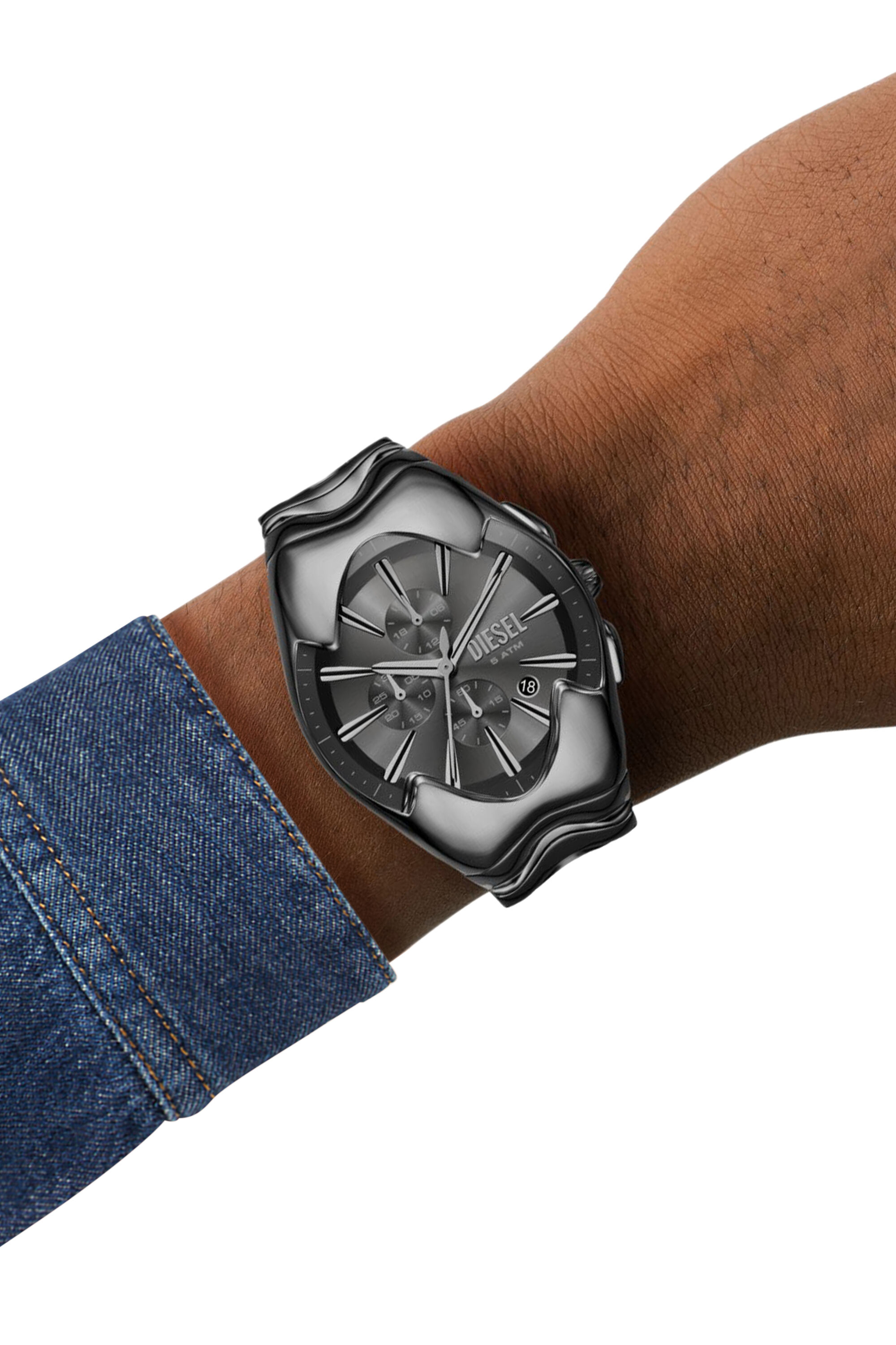 Men's Diesel Mercurial Chronograph Gray Stainless Steel Watch