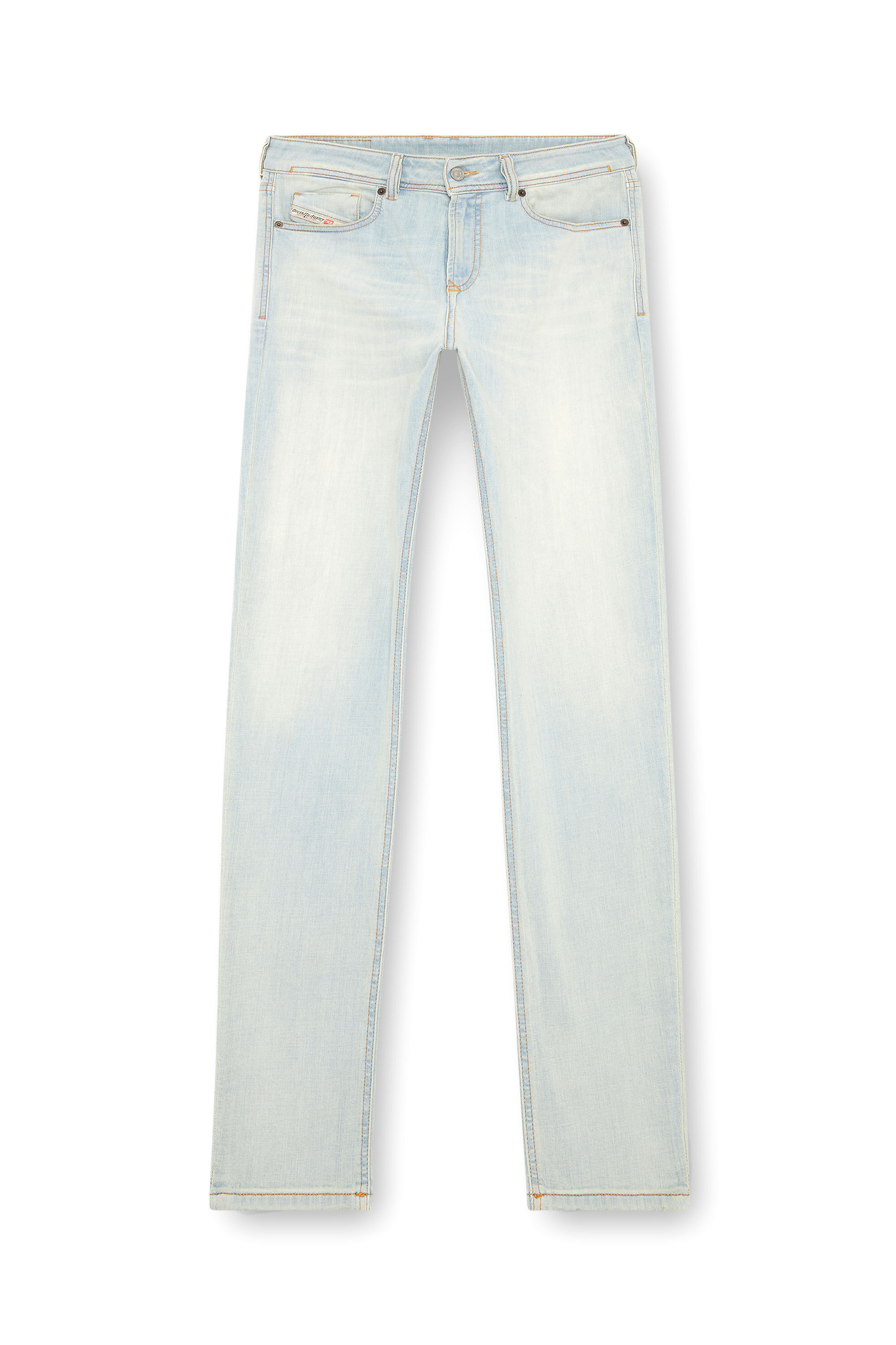 Diesel - Man Skinny Jeans 1979 Sleenker 09J19, Light Blue - Image 2