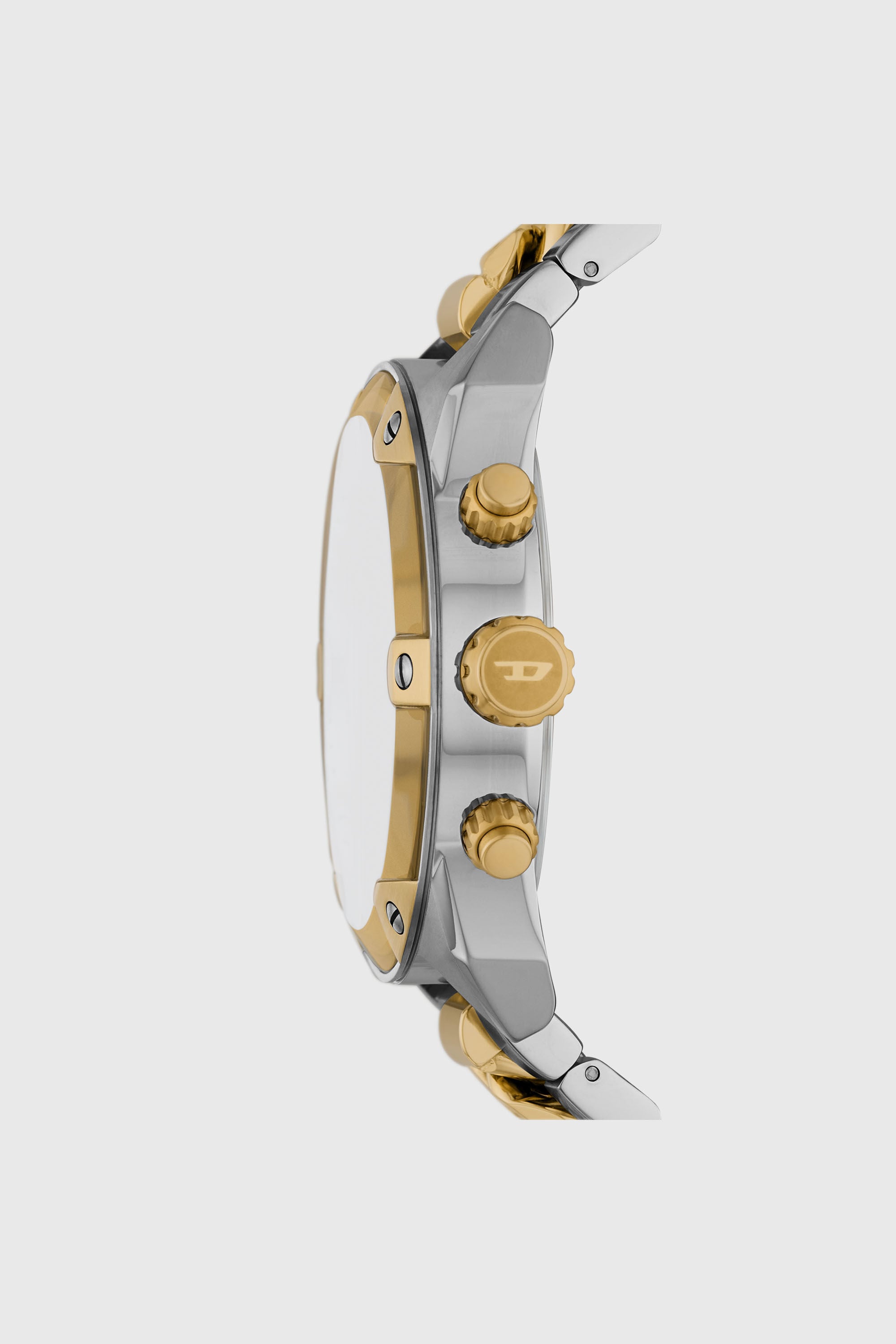 Diesel - DZ4629, Man's Spiked Stainless Steel Watch in Silver - 3