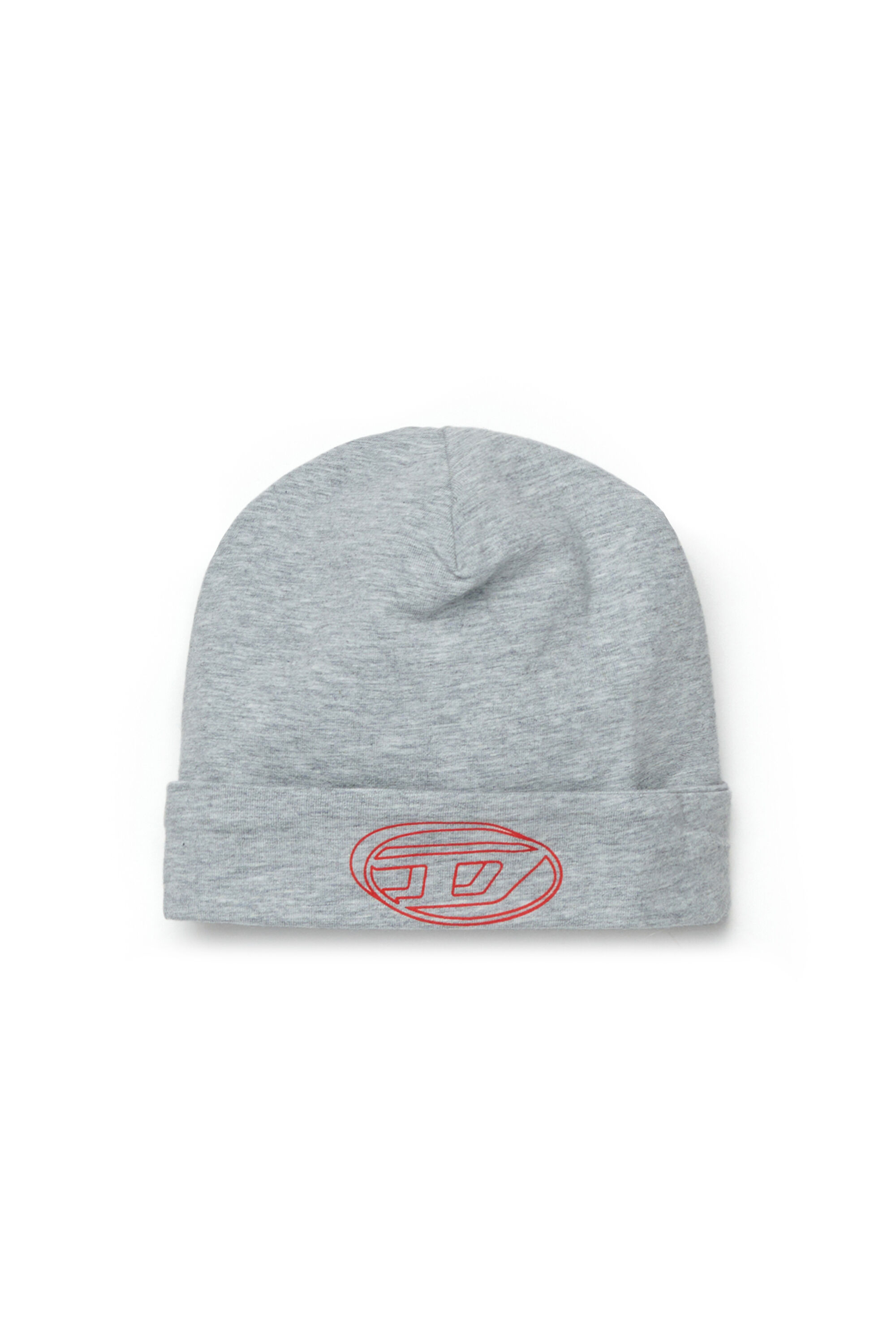 Diesel - FADDIL-NB, Unisex's Cotton cap with logo in Grey - 1