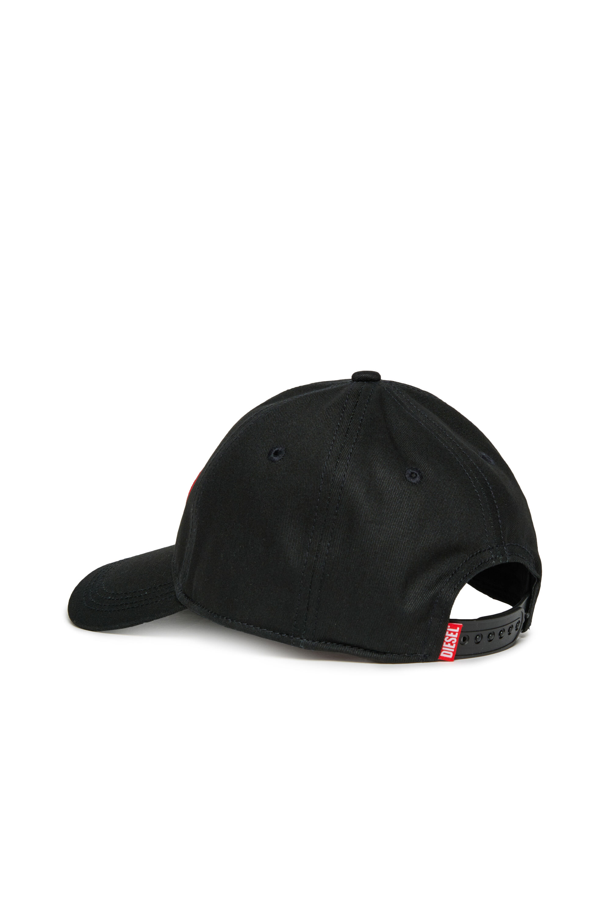 Diesel - FCORRYJACQWASH, Man's Cotton hat with logo in Black - 2
