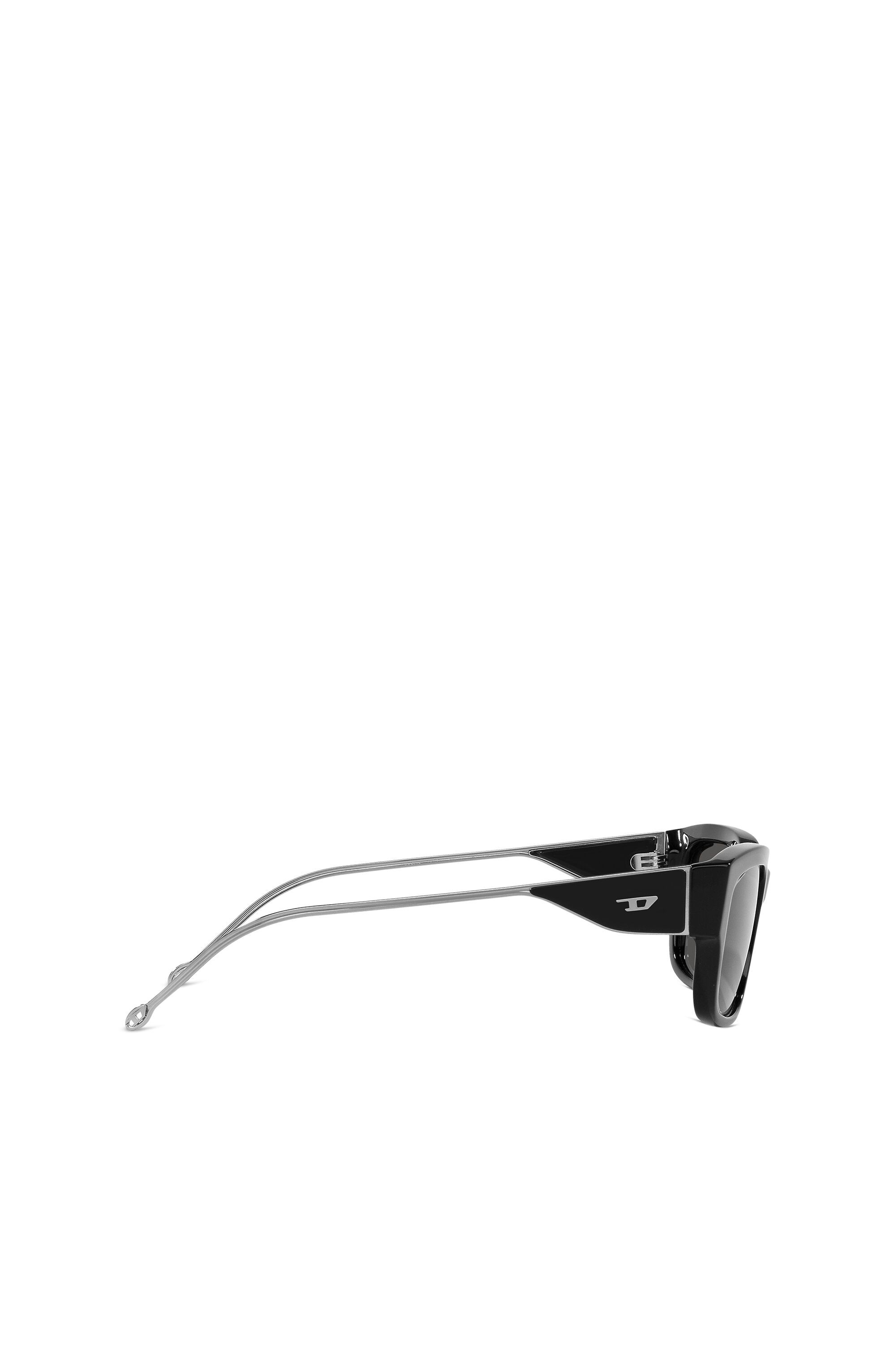 Diesel - 0DL2002, Unisex's Everyday style sunglasses in Black/Silver - 5