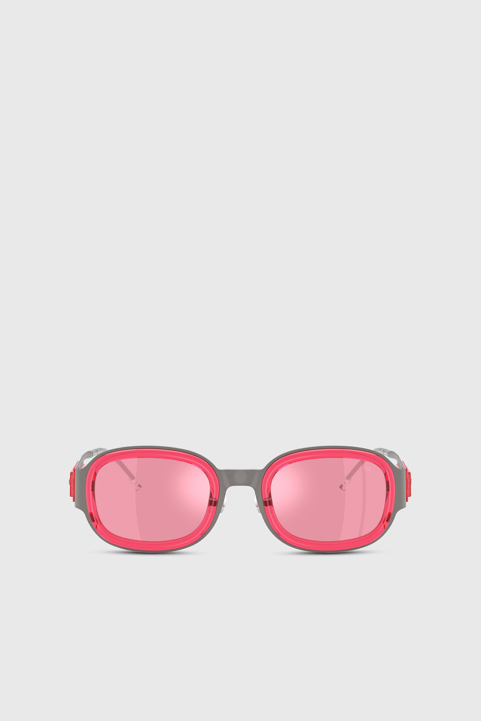Diesel - 0DL1020, Unisex's Square sunglasses in Grey/Red - 1