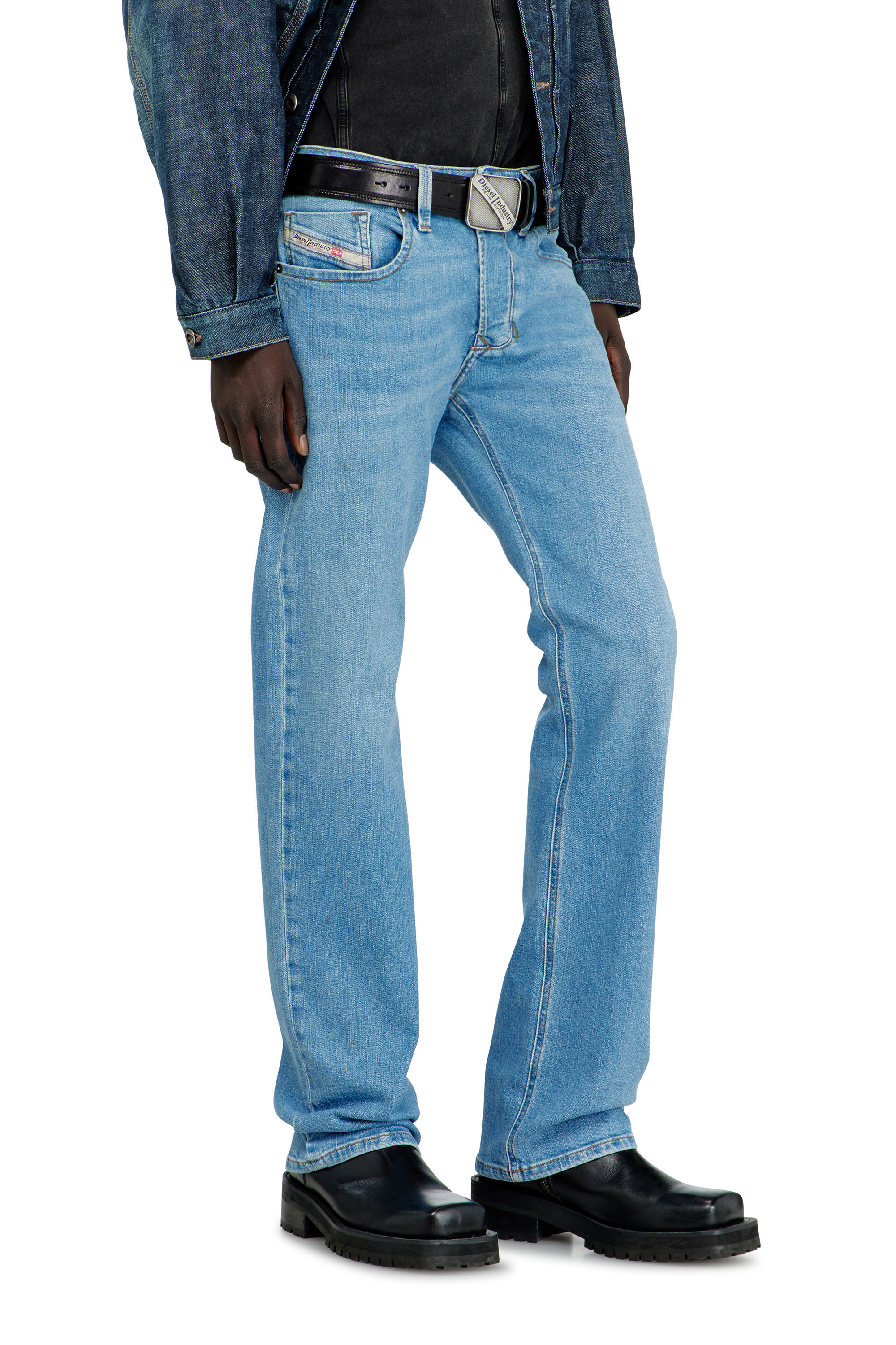 Diesel - Man's Regular Jeans 1985 Larkee 0HDBJ, Light Blue - 7