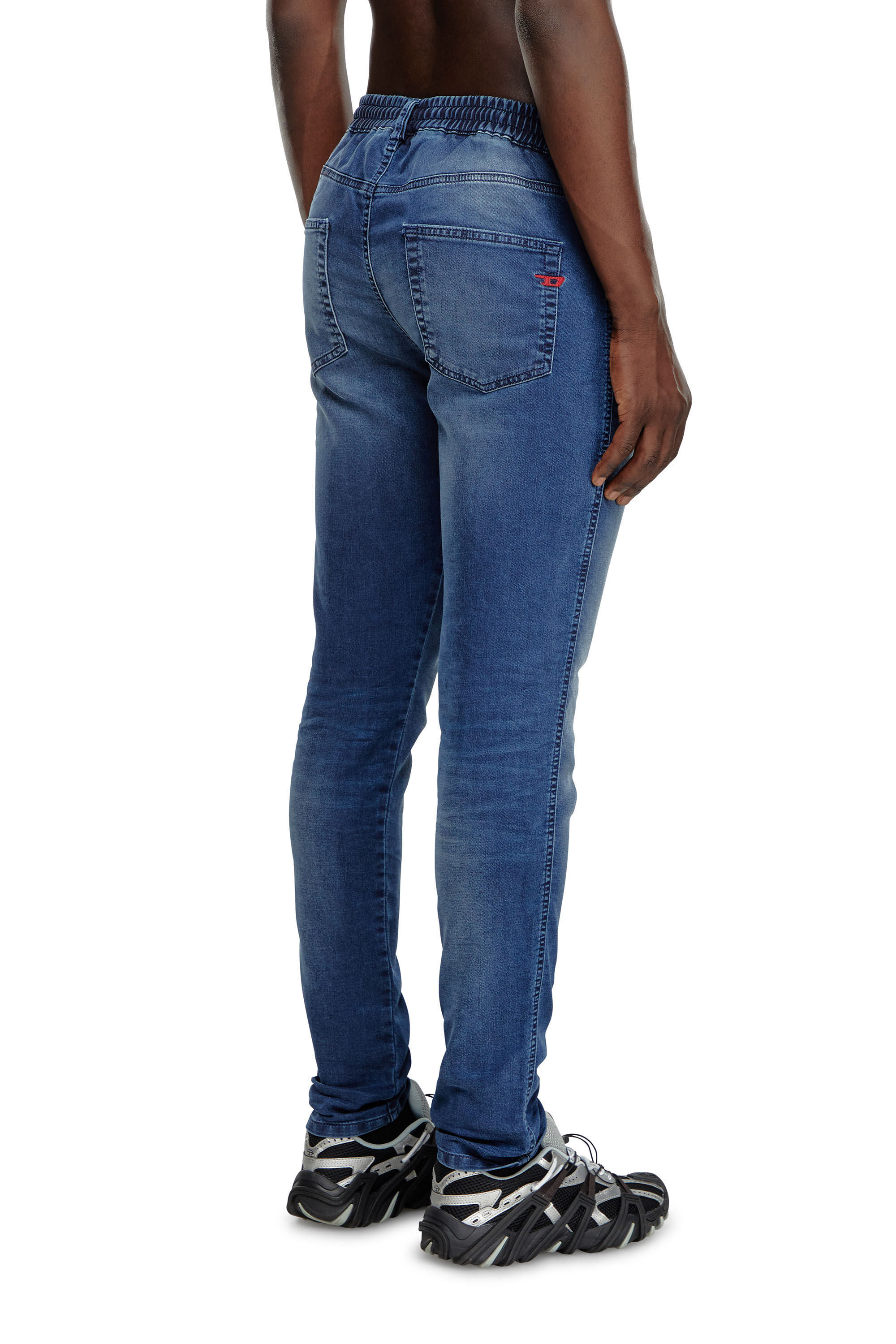 Diesel - Man Slim 2060 D-Strukt Joggjeans® 068LX, Dark Blue - Image 4