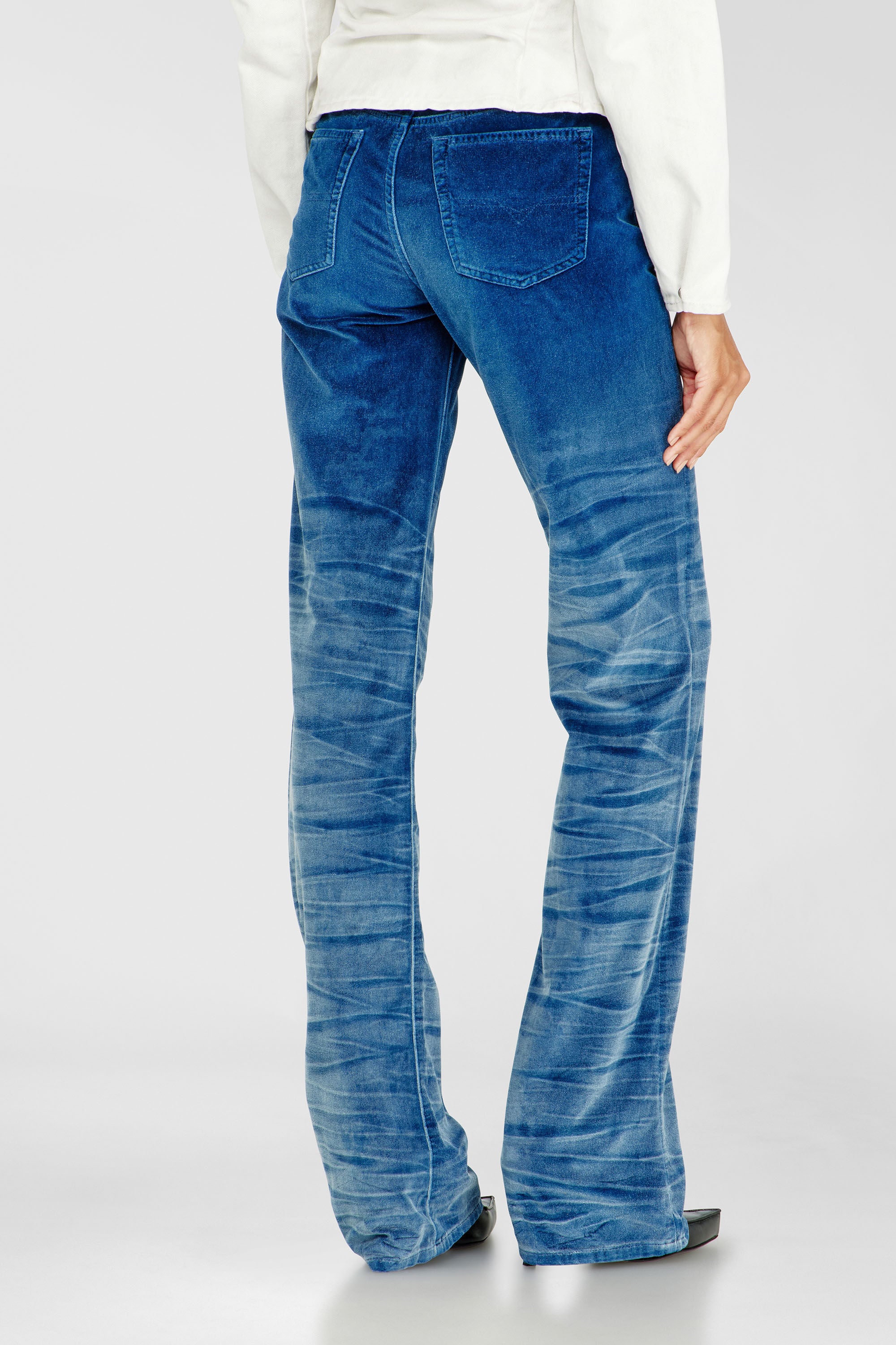 Diesel - Woman's Regular Jeans D-Lie 003PF, Dark Blue - 5