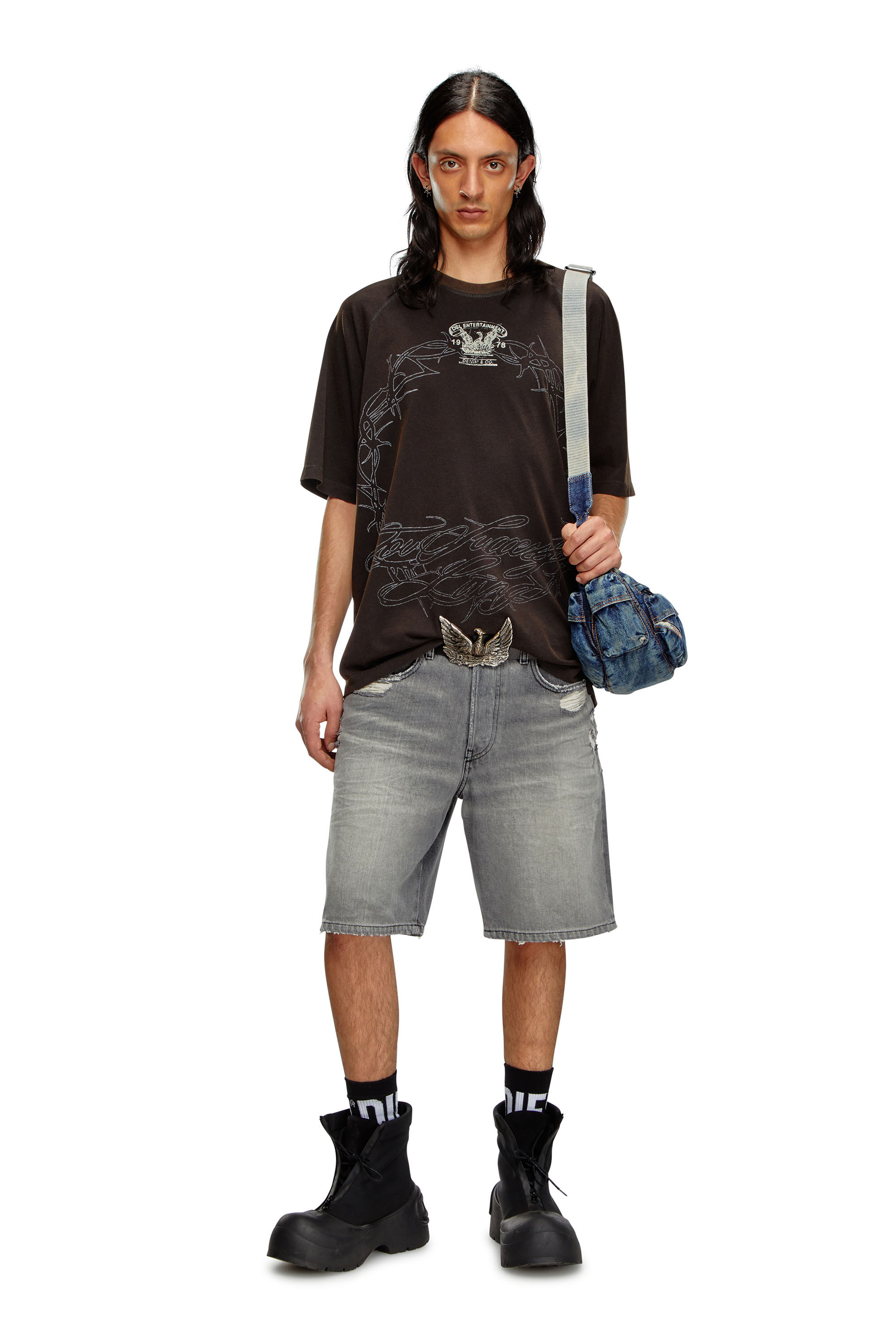 Diesel - REGULAR-SHORT, Dark grey - Image 1