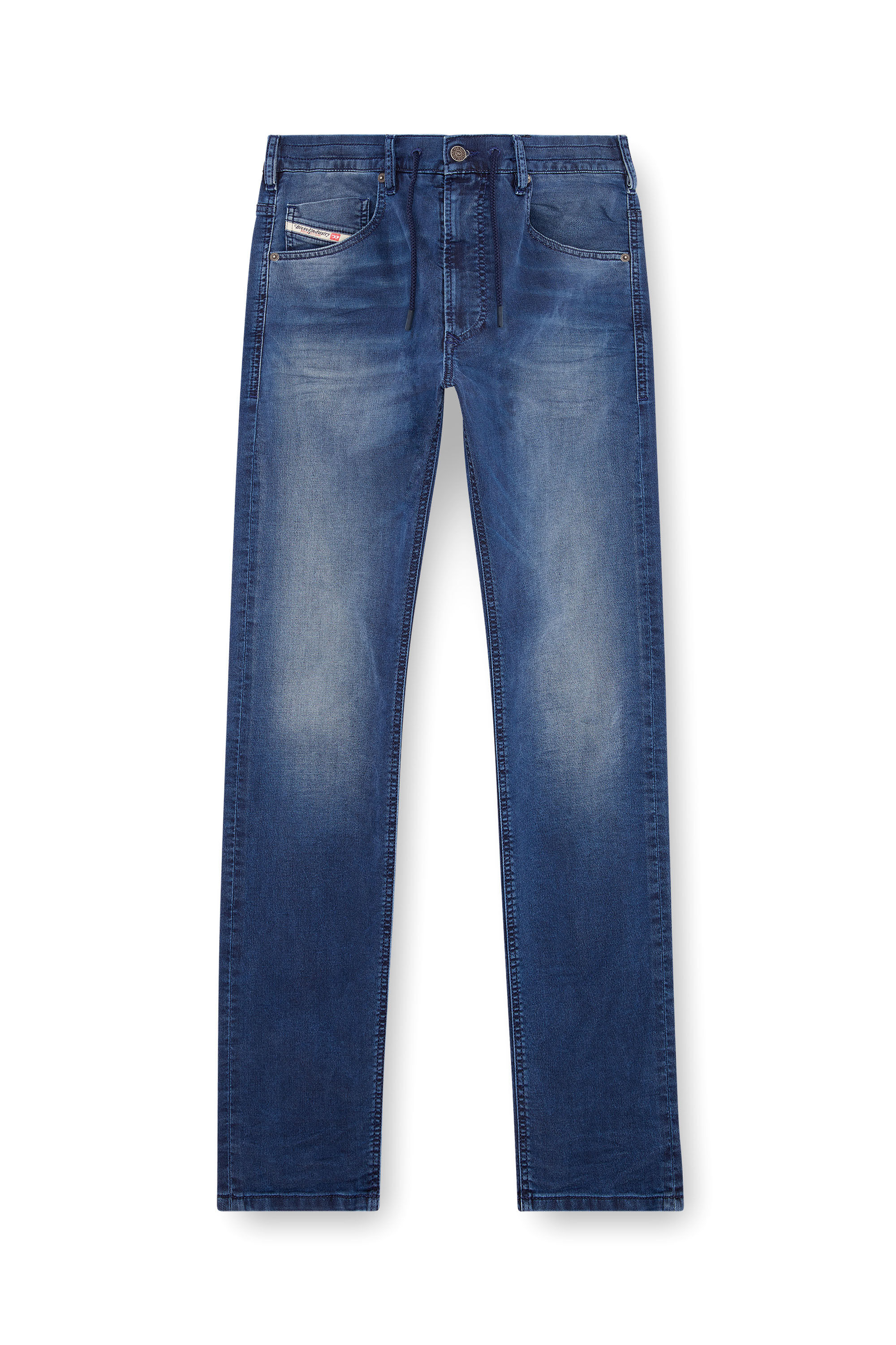 Diesel - Man Tapered 2030 D-Krooley Joggjeans® 068LX, Dark Blue - Image 2