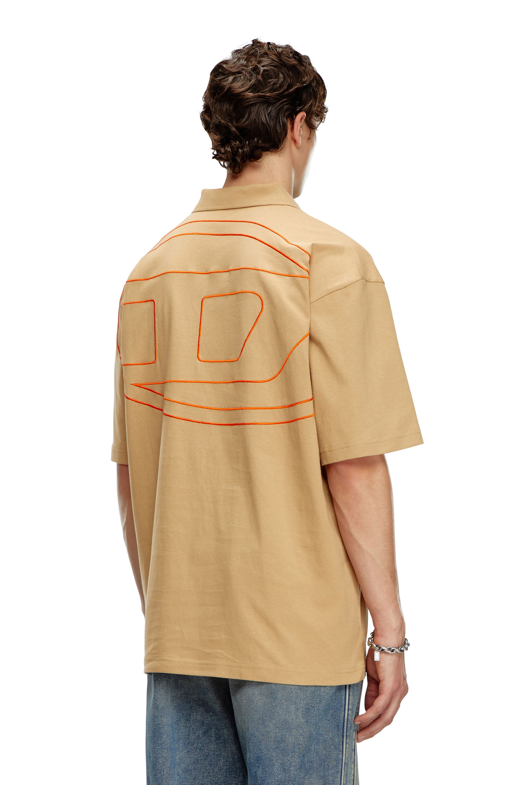 Diesel - T-VORT-MEGOVAL-D, Light Brown - Image 4