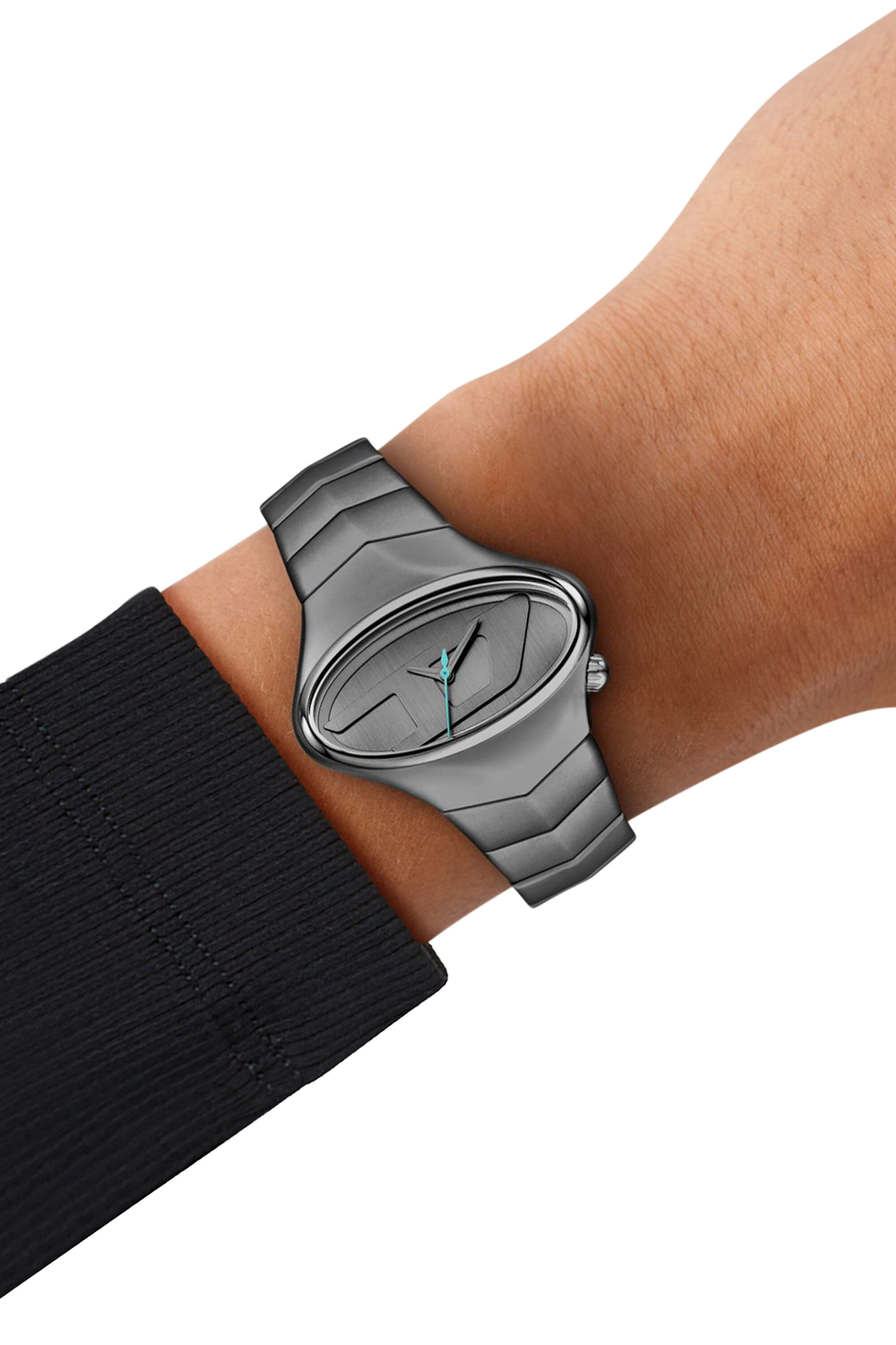 時計 DIESEL Dz2229 Watch Men's D-Rush gunmetal Stainless steel watch | Grey | Diesel