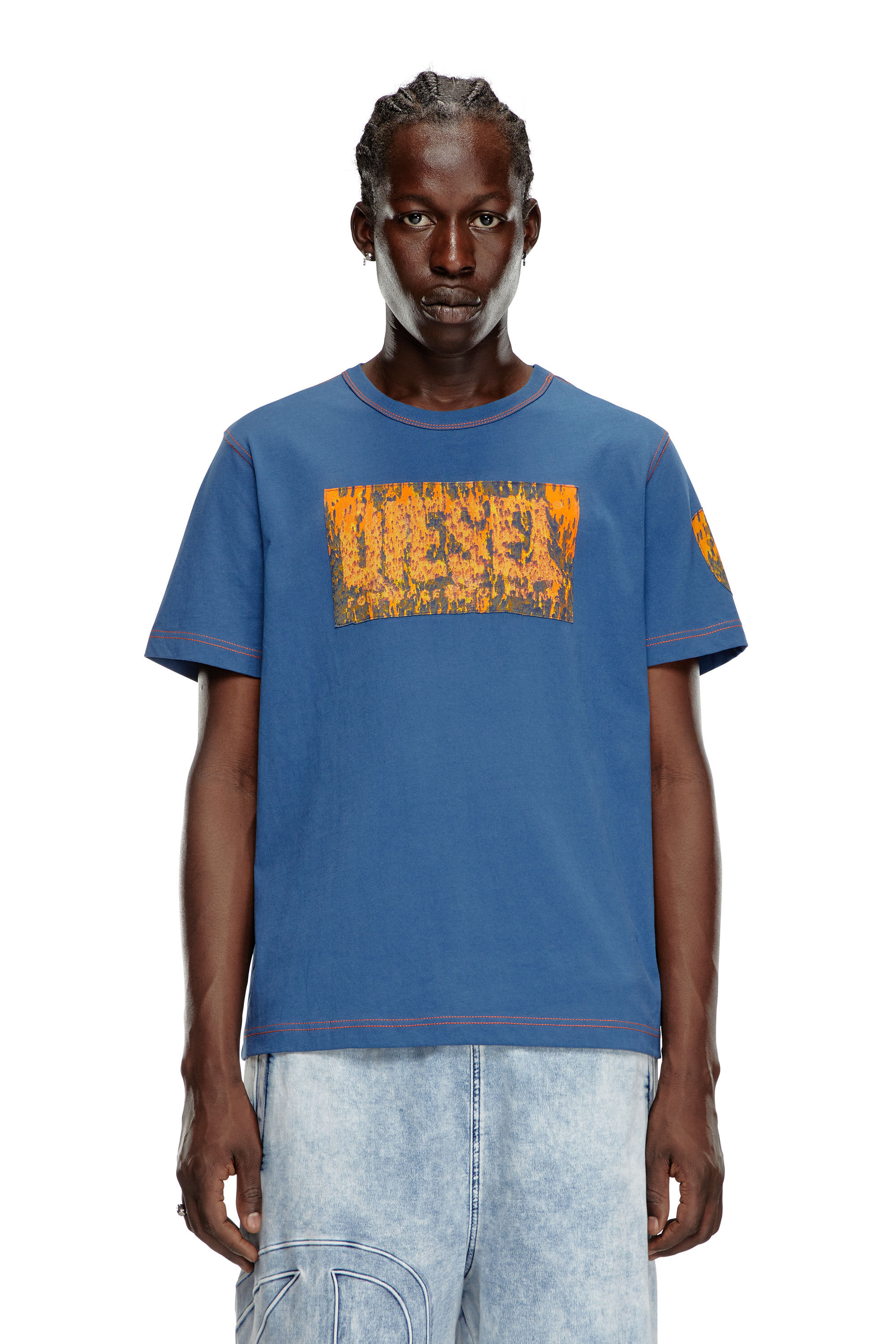 Diesel - T-ADJUST-Q1, Blue - Image 3