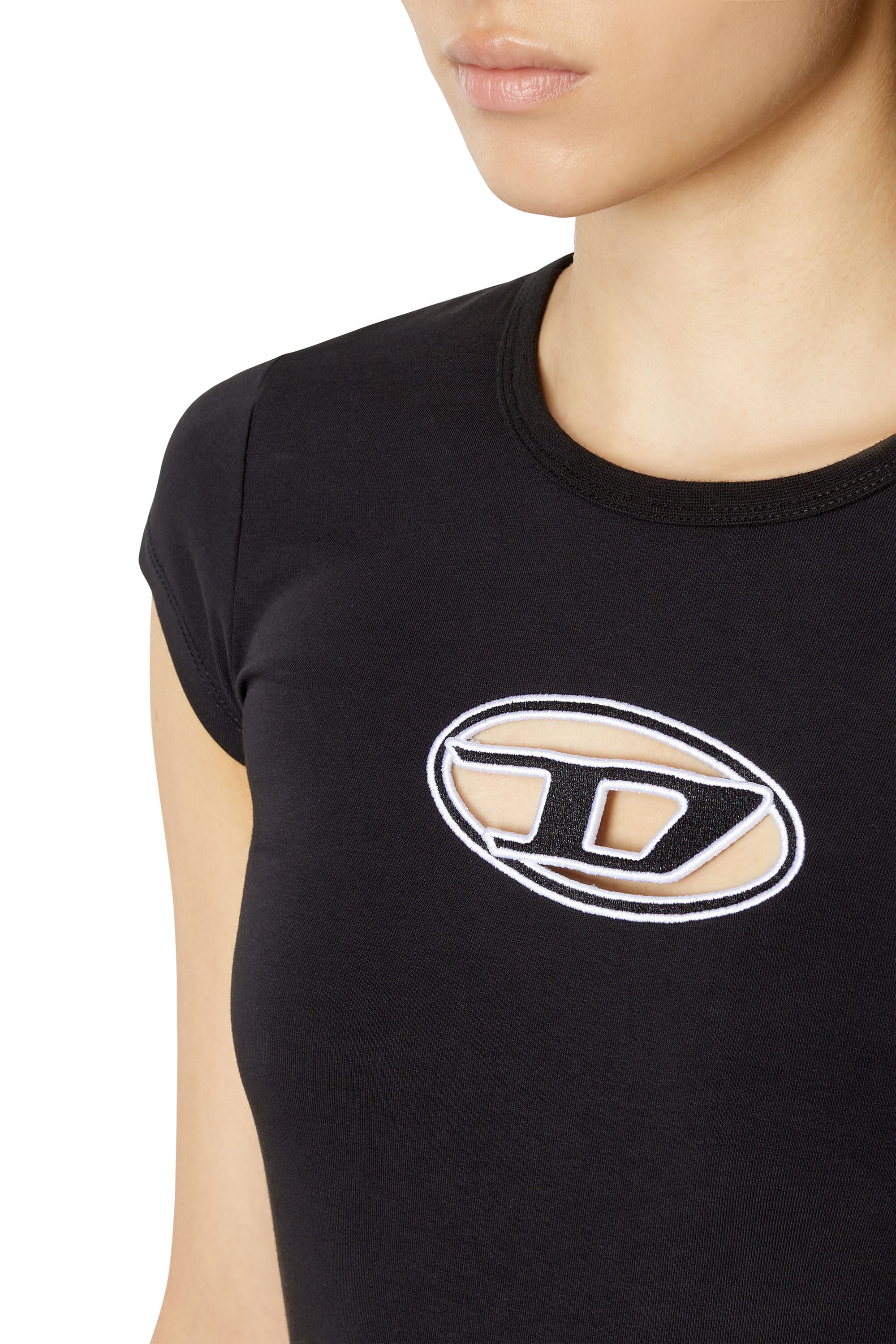 Diesel - T-ANGIE, Black/White - Image 6