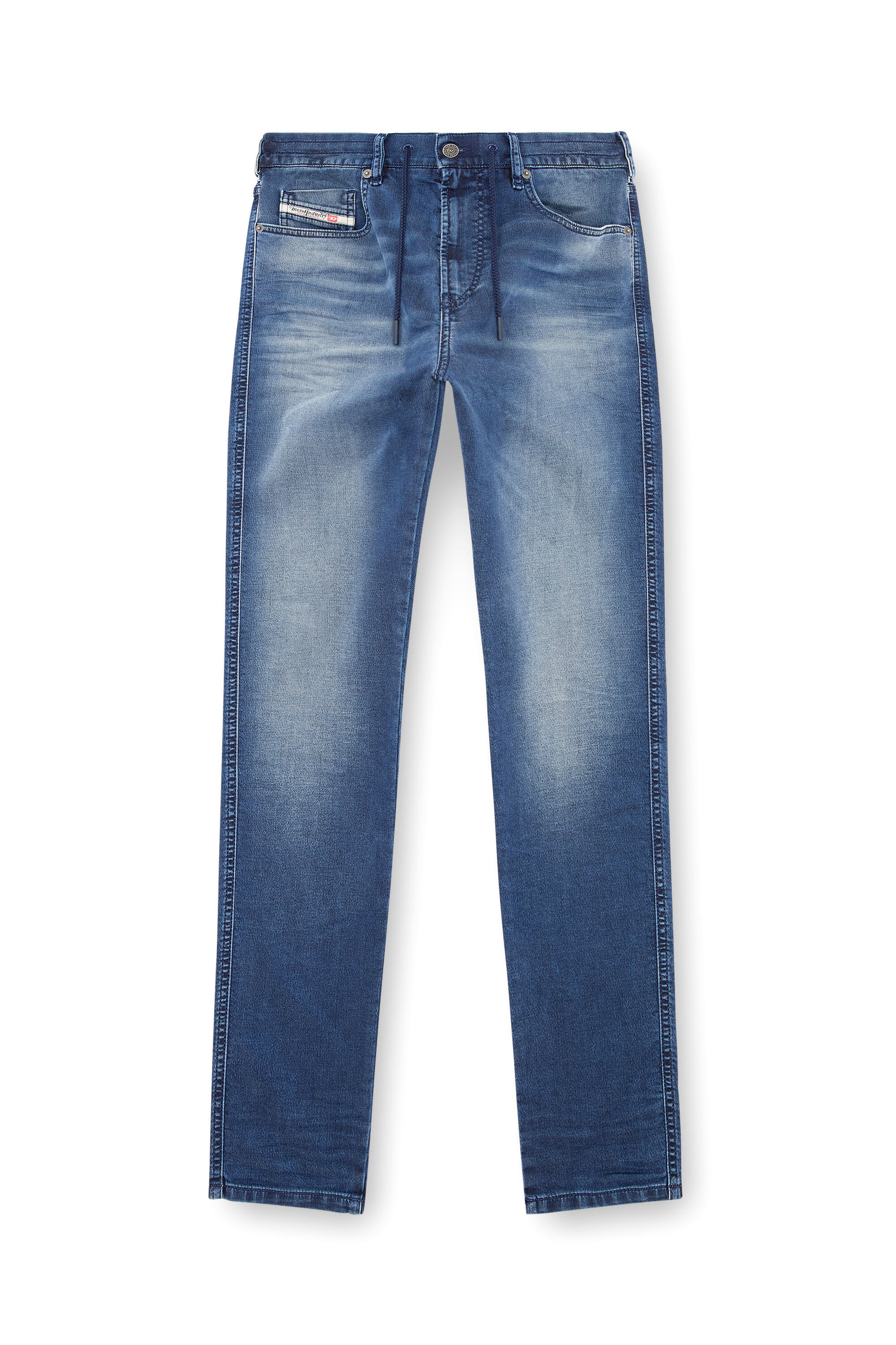 Diesel - Man Slim 2060 D-Strukt Joggjeans® 068LX, Dark Blue - Image 2