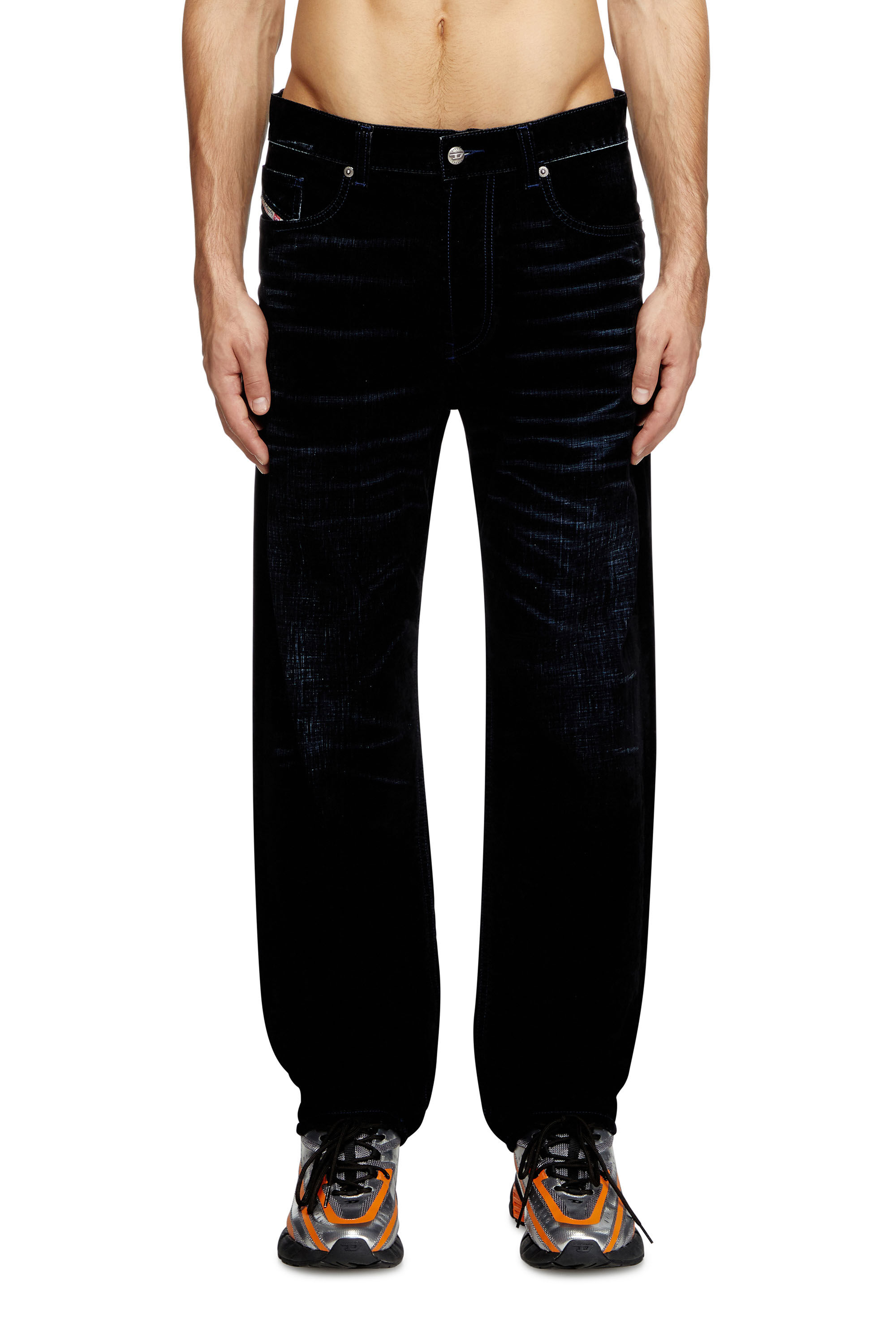 Diesel - Man's Regular Jeans 2024 D-Macs 068QY, Dark Blue - 3