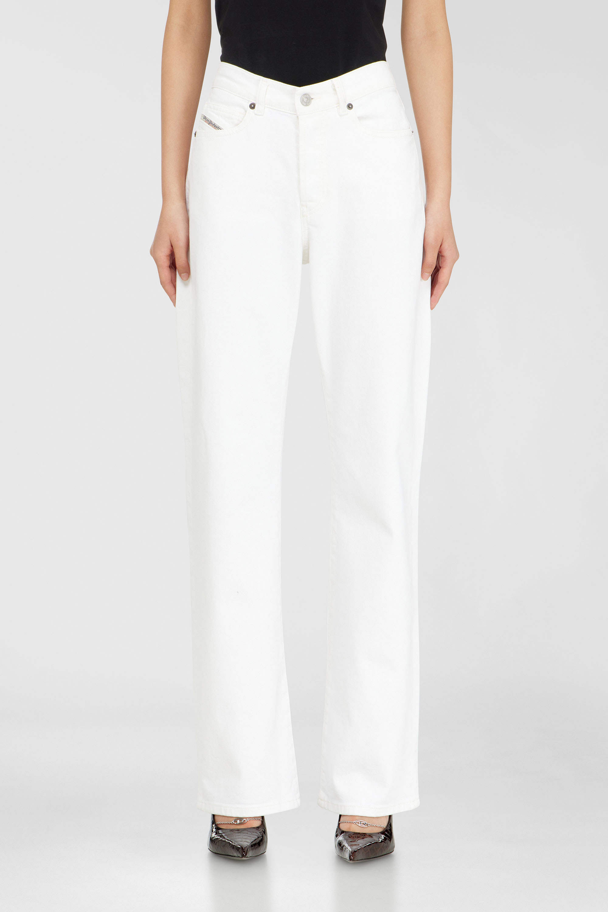 Diesel - Woman's Regular Jeans 1971 D-Sent 09K05, White - 2