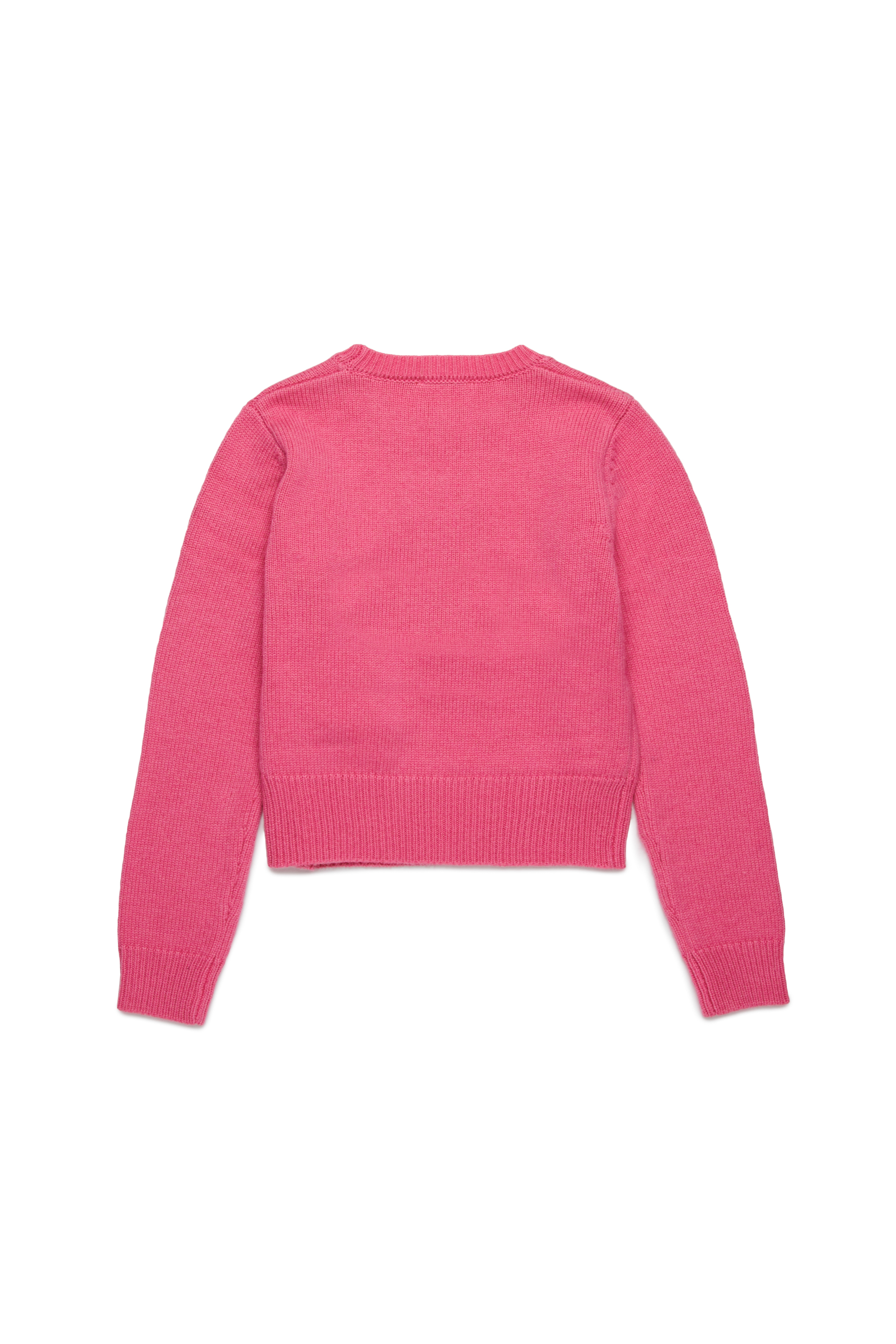 Diesel - KGANDIE, Woman's Jumper in cashmere-enriched blend in Pink - 3