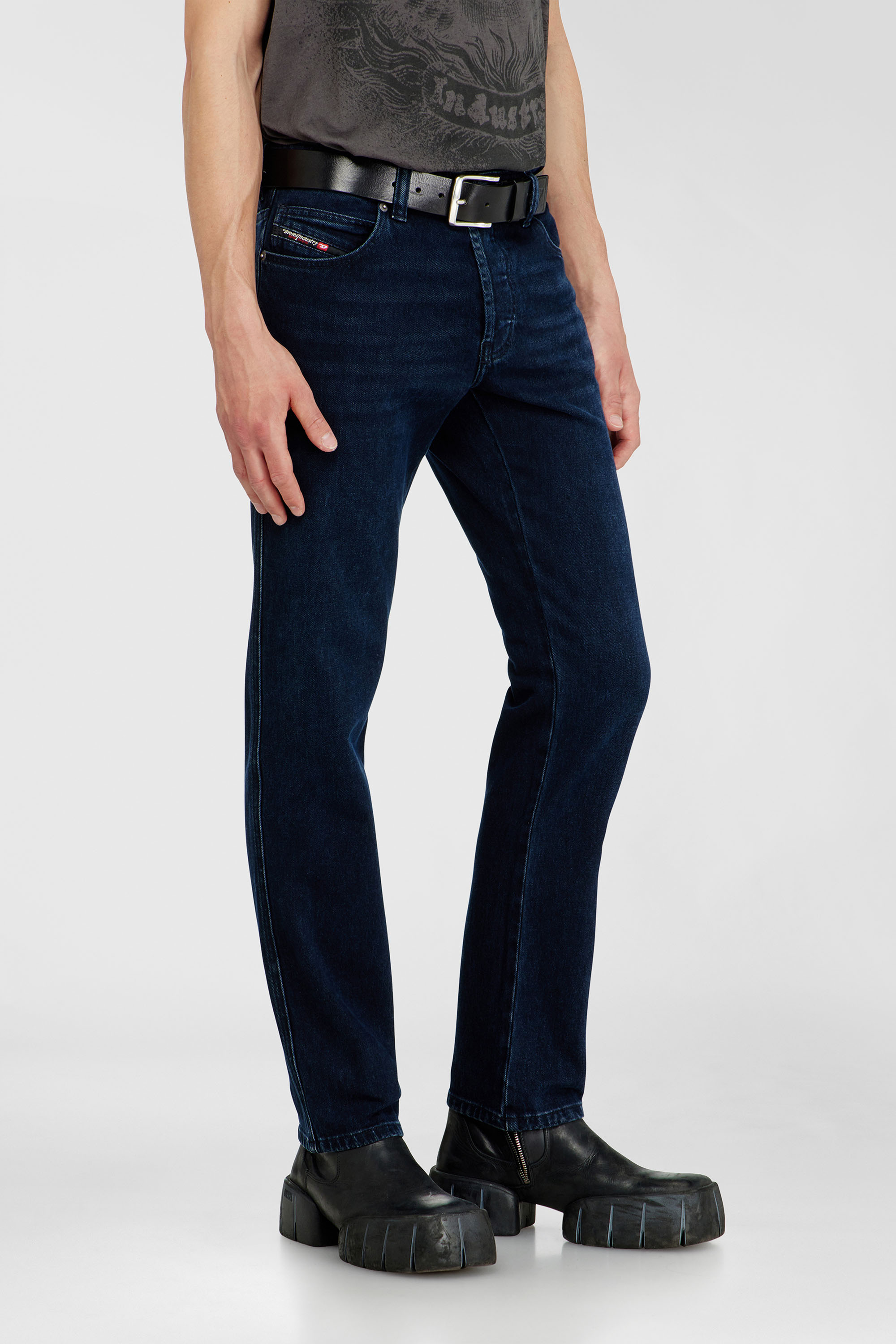 Diesel - Man's Slim Jeans 1993 D-Vyl 0KBBJ, Dark Blue - 7