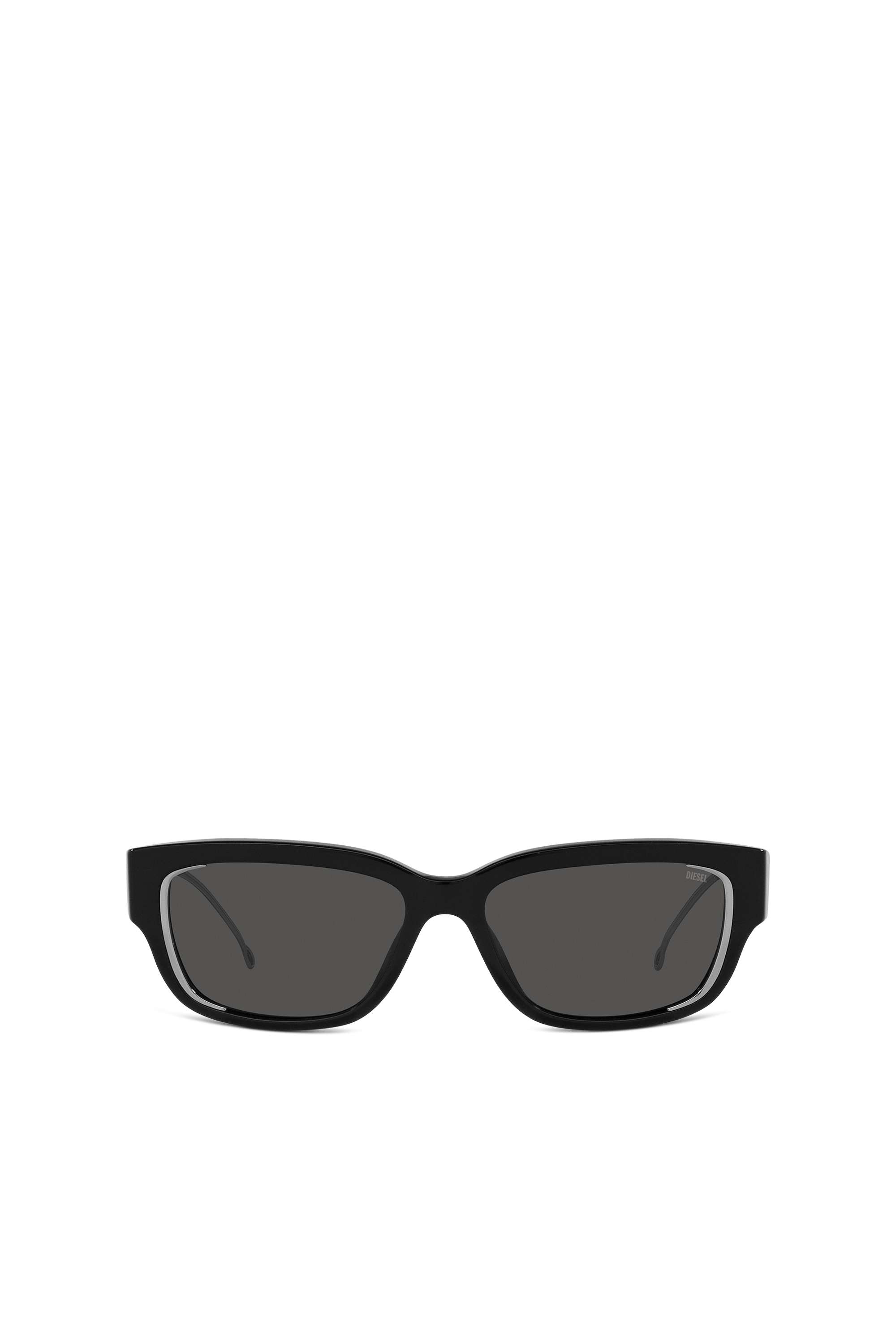 Diesel - 0DL2002, Unisex's Everyday style sunglasses in Black/Silver - 1