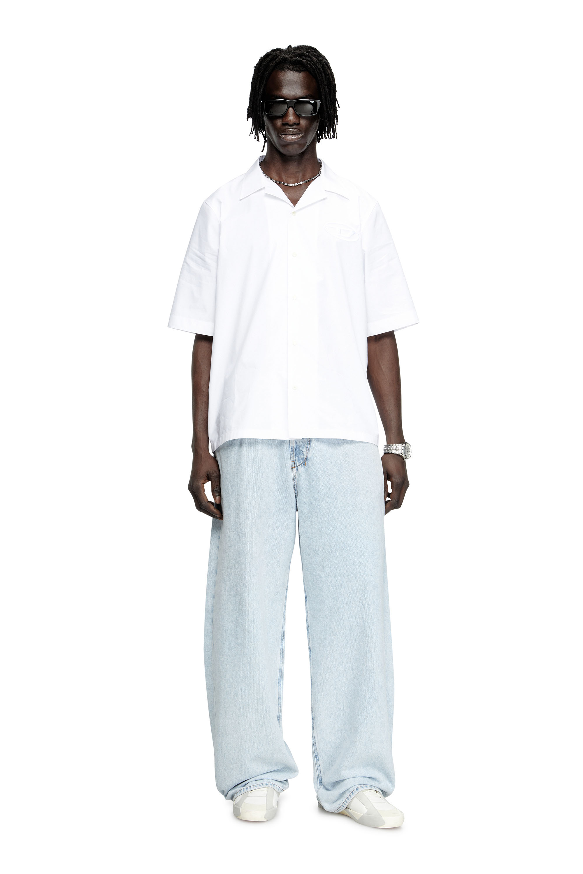 Diesel - S-MAC-PCAL, Man's Bowling shirt with Oval D in null - 2