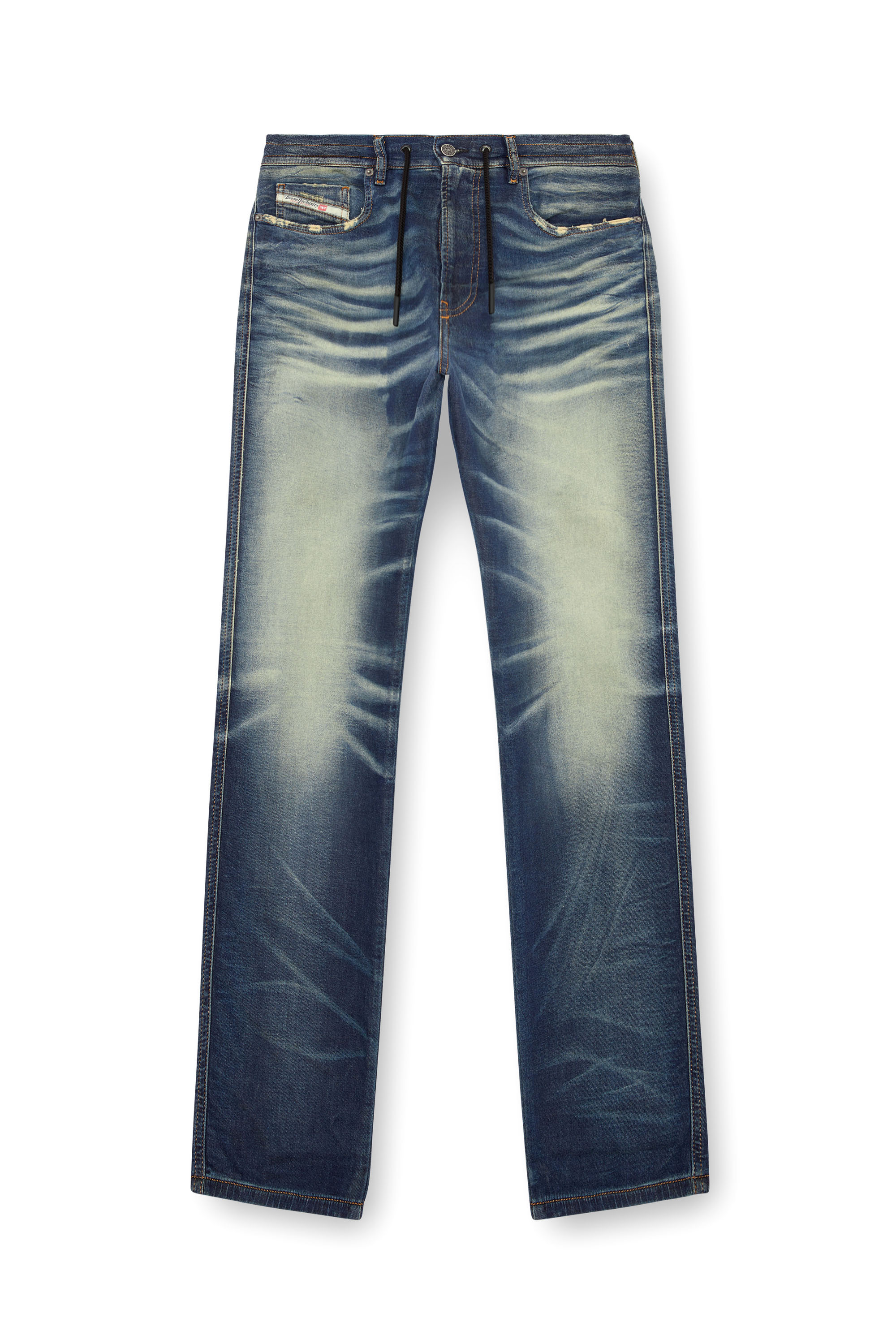 Diesel - Man Slim 2060 D-Strukt Joggjeans® 068MH, Dark Blue - Image 5