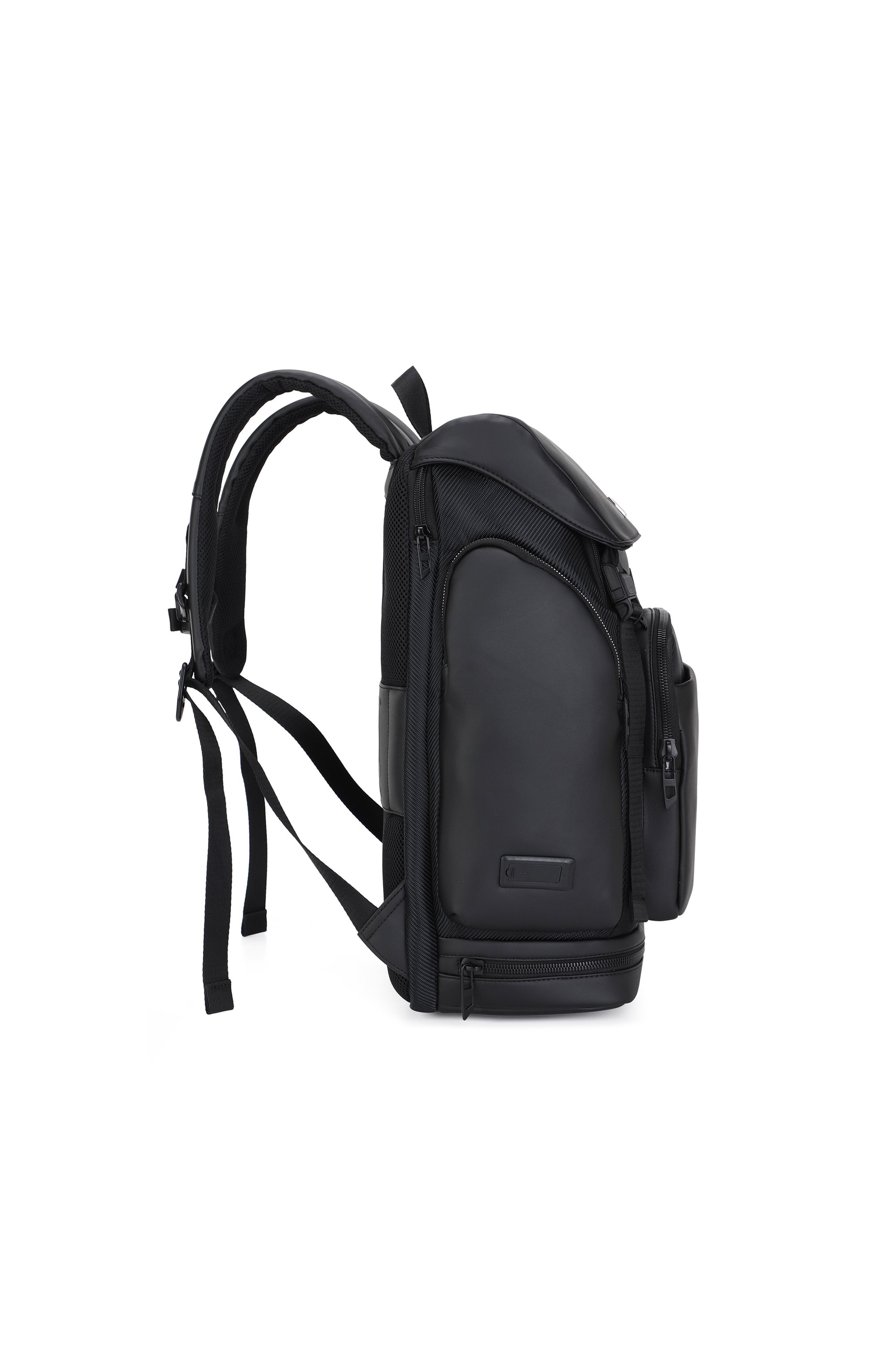 Diesel - DIESEL CARBON FIBER BACKPACK-BLACK  DSB0, Unisex's Functional business backpack in Black - 4
