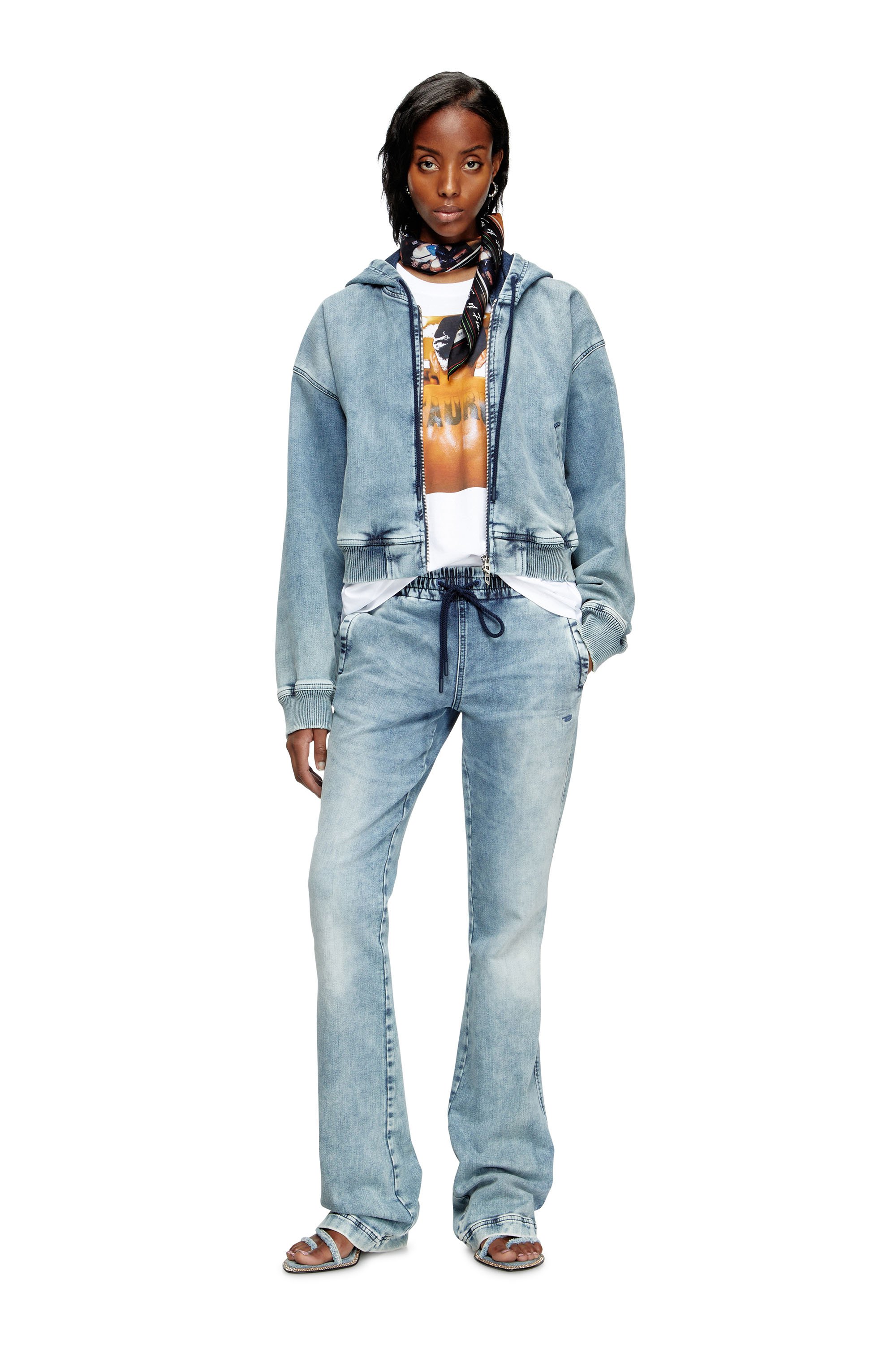 Diesel - PR-T-NORM-TOM25-1, Unisex's T-shirt with graphic print in White - 4