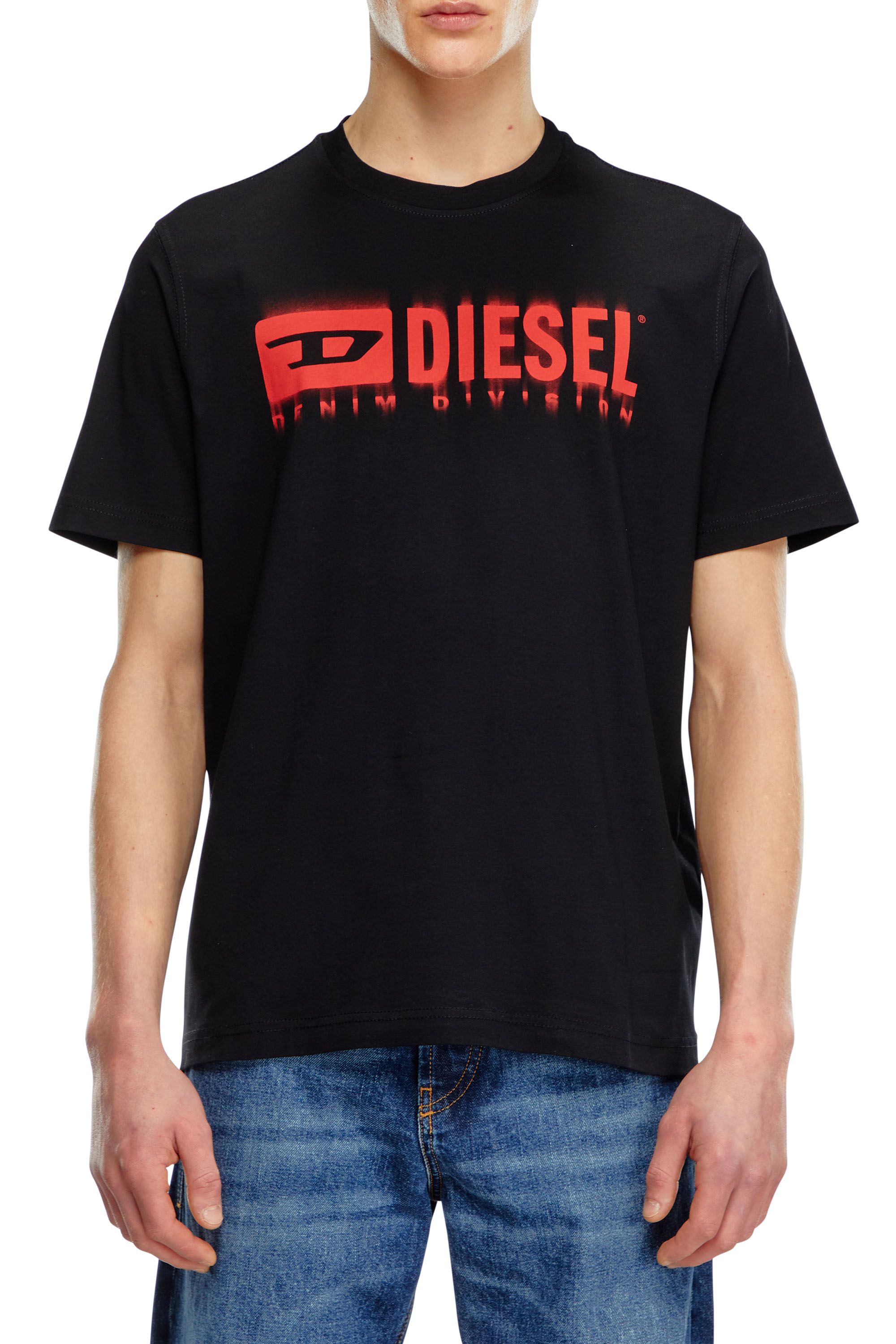 Diesel - T-ADJUST-Q7, Black - Image 1