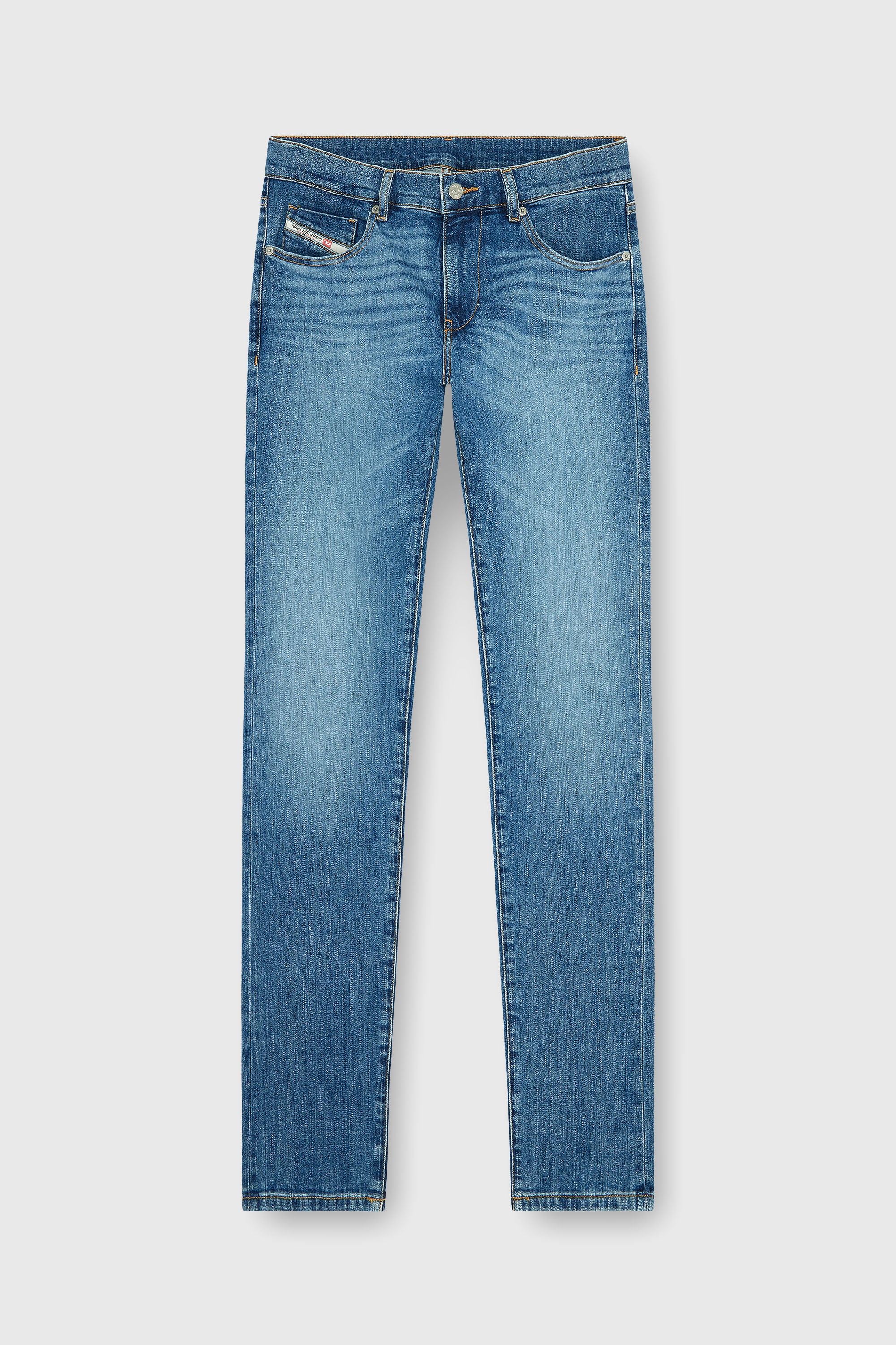 Diesel - Man's Slim Jeans 2019 D-Strukt 0KIAL, Light Blue - 2