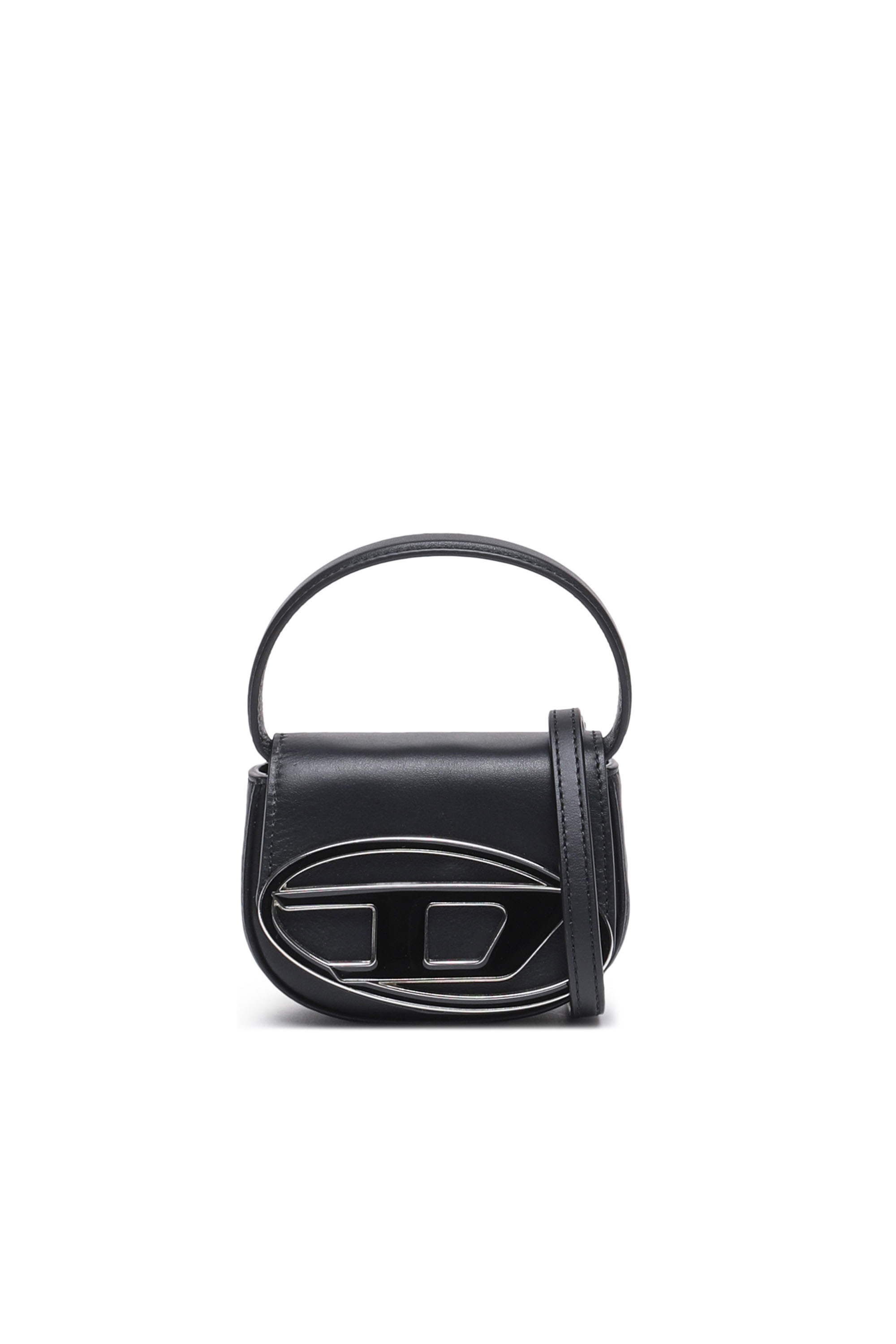 Diesel - 1DR XS, Woman's 1DR XS-Iconic mini bag with D logo plaque in Black - 3
