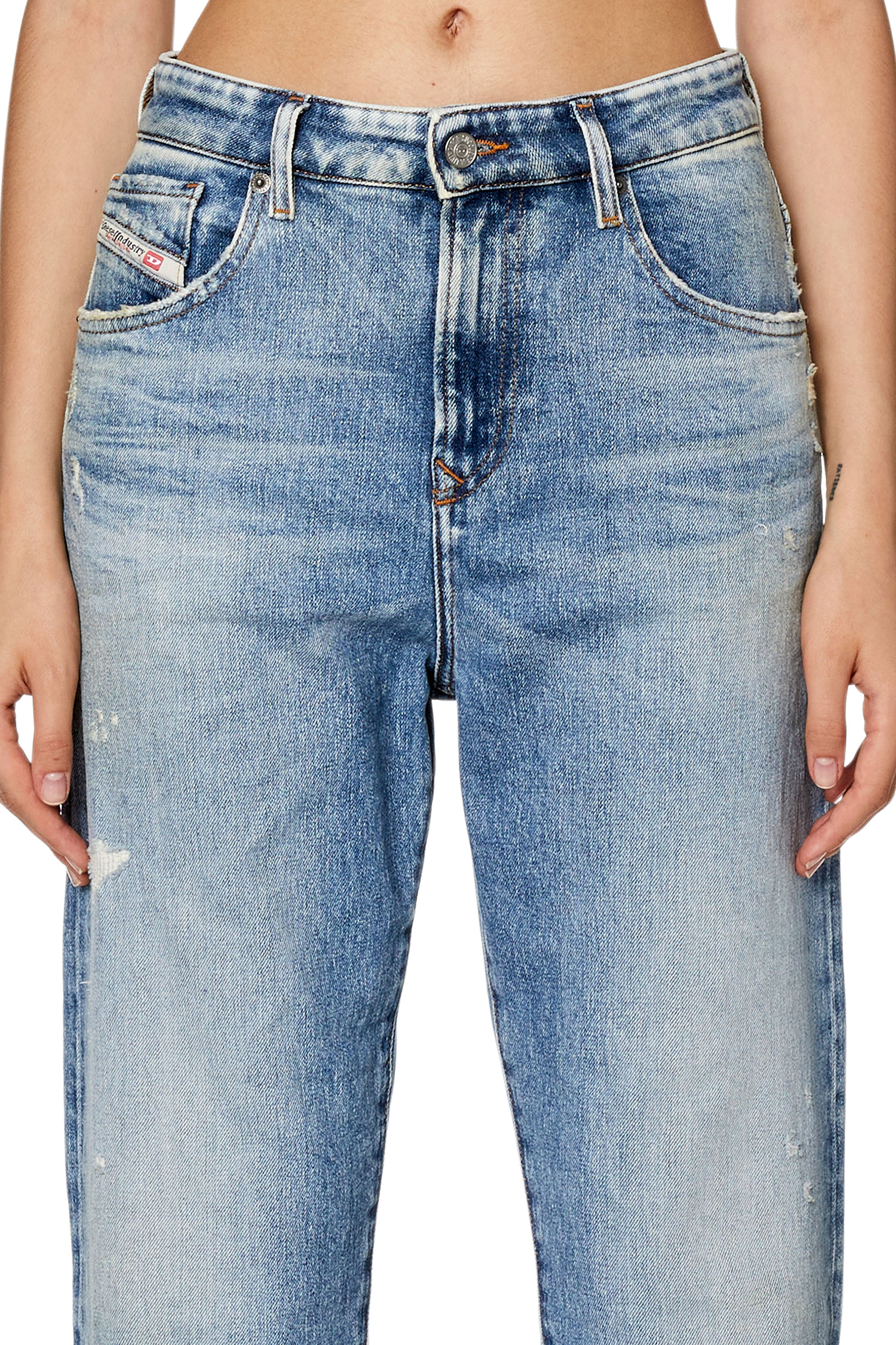Diesel - Straight Jeans 1999 D-Reggy 007R4, Light Blue - Image 3