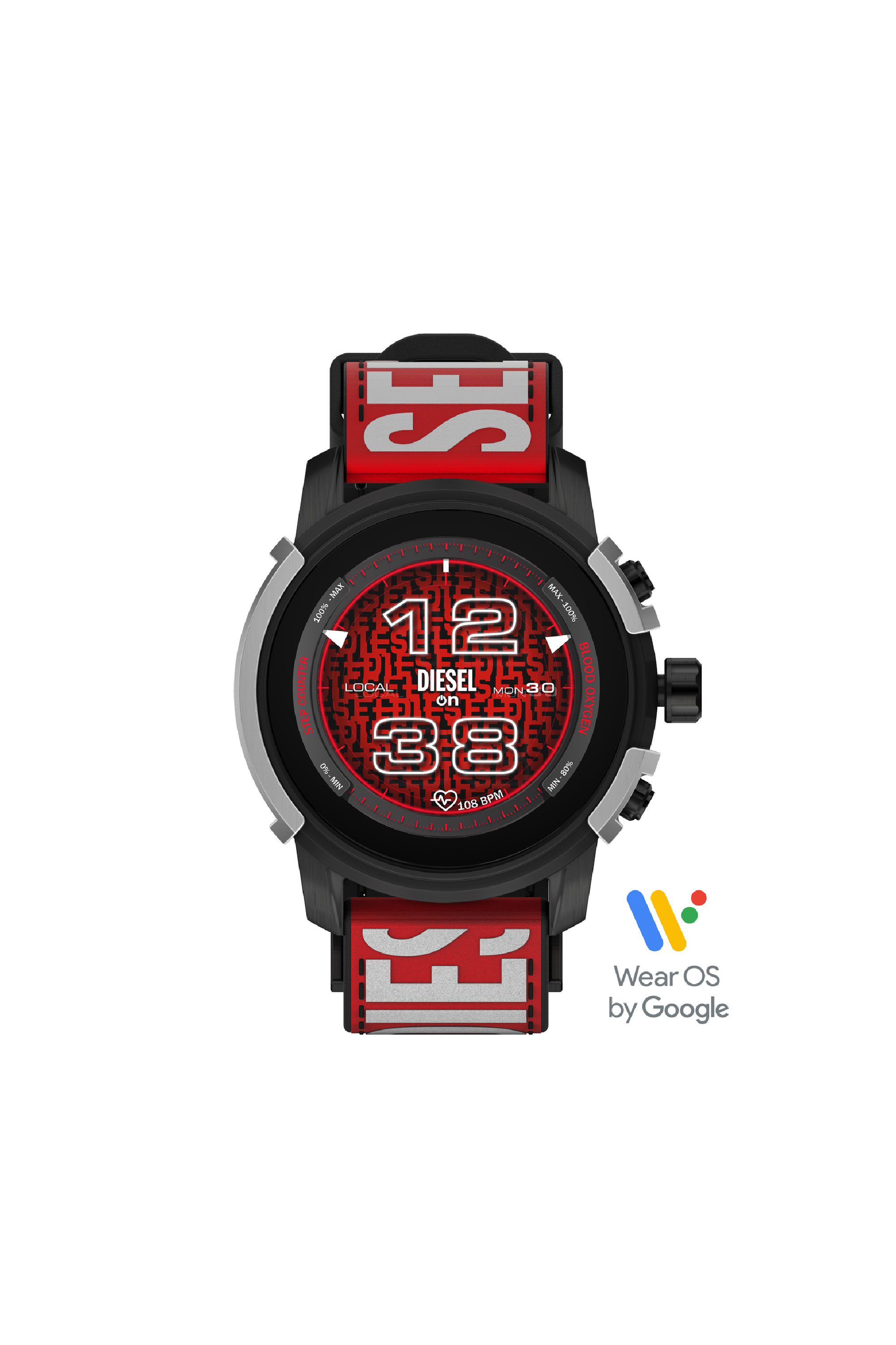 Diesel - DZT2041, Black/Red - Image 5
