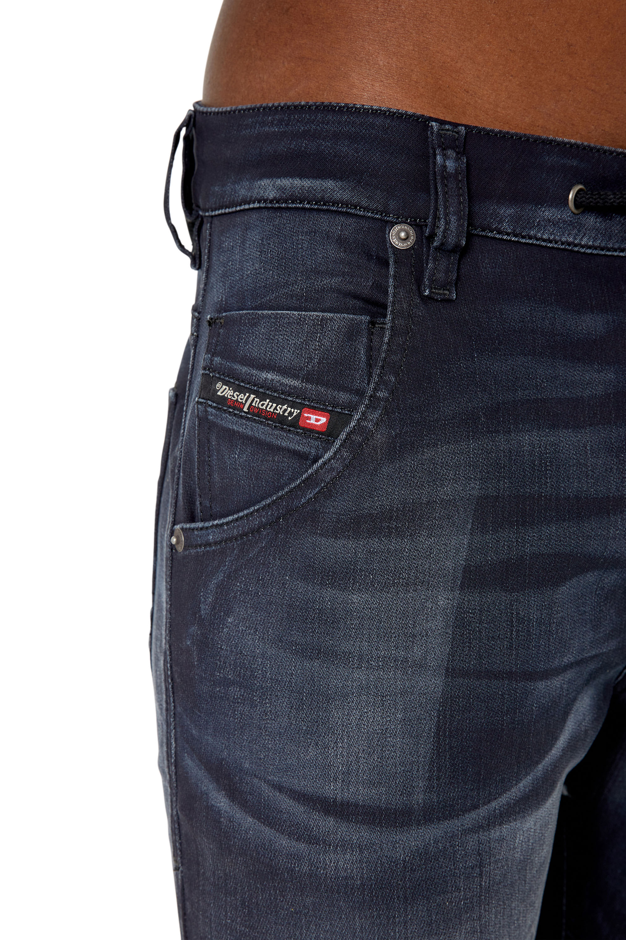 Diesel - Tapered Krooley JoggJeans® 068CR, Black/Dark grey - Image 3