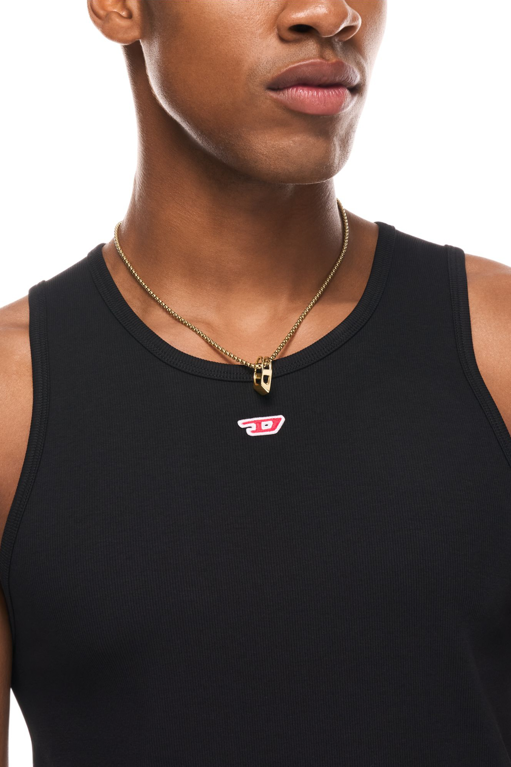 Diesel - DX1670710 JEWELLERY, Unisex's Stainless Steel Pendant Necklace in Gold - 4